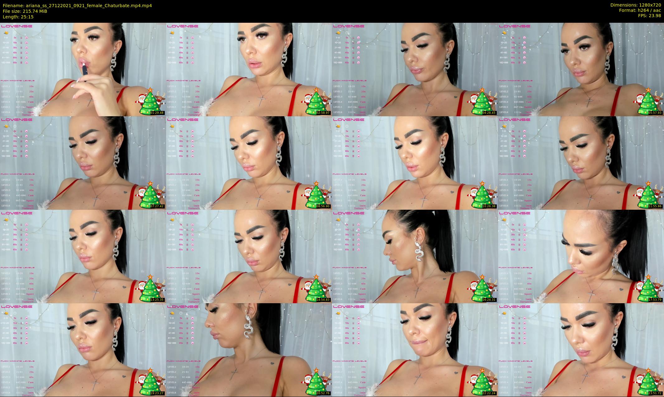 ariana_ss — 26 minute Chaturbate female cam show recording, 720p, Dec 27, 2021
