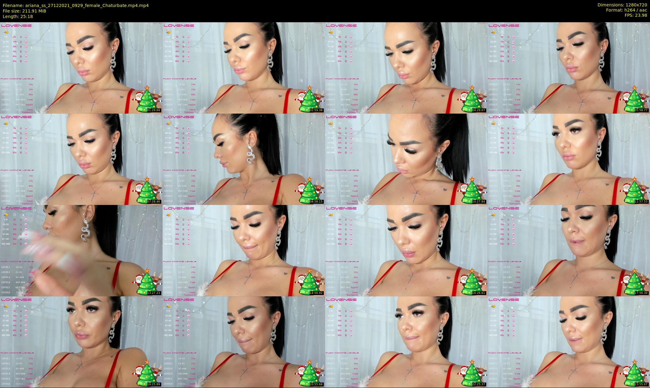 ariana_ss — 26 minute Chaturbate female cam show recording, 720p, Dec 27, 2021