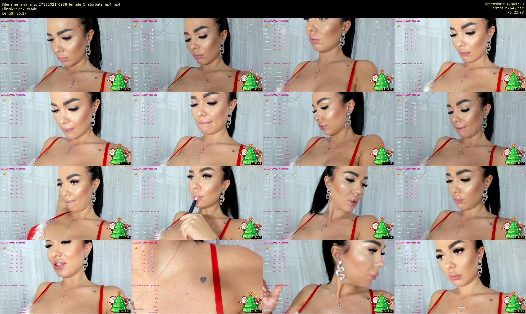 ariana_ss — 26 minute Chaturbate female cam show recording, 720p, Dec 27, 2021