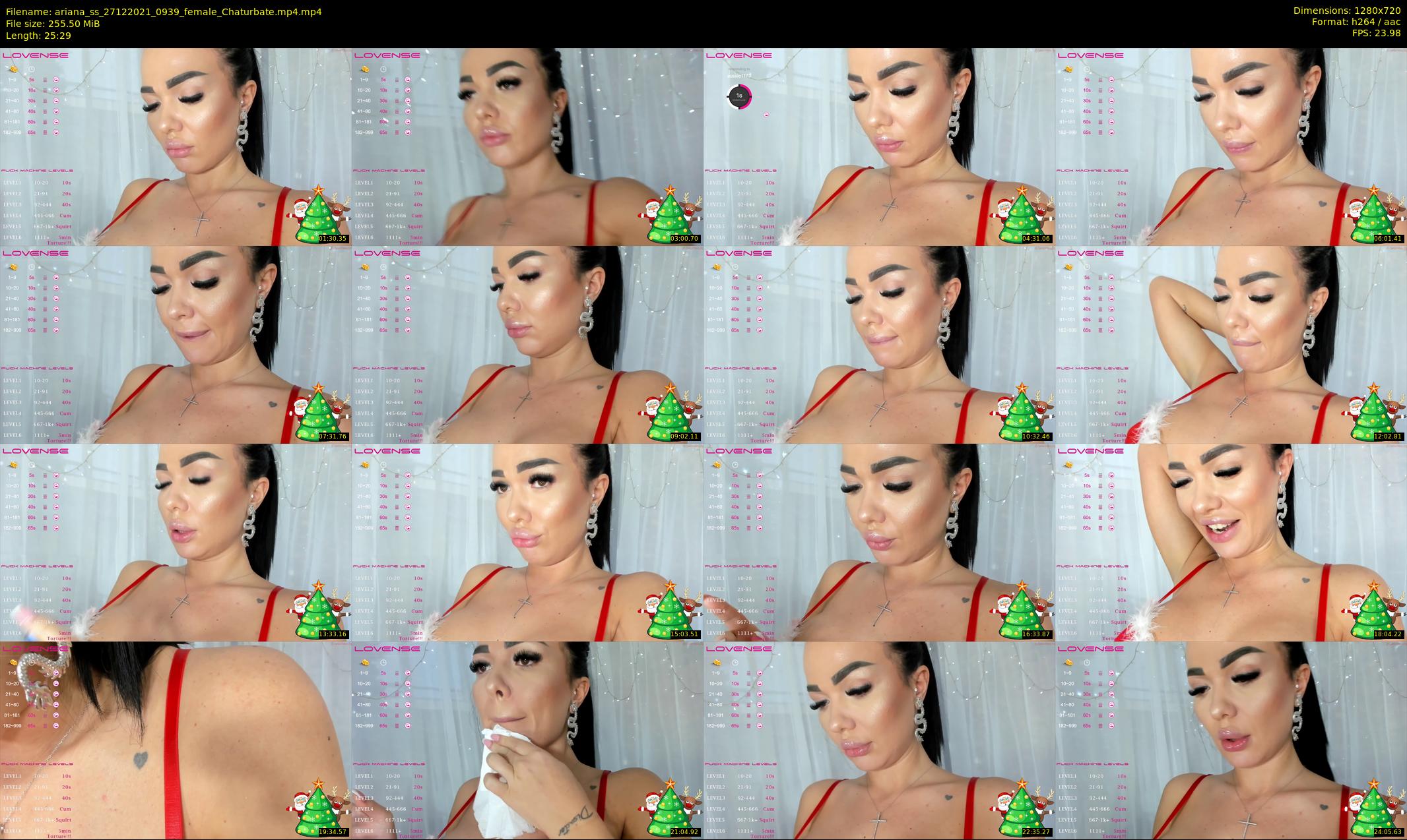 ariana_ss — 26 minute Chaturbate female cam show recording, 720p, Dec 27, 2021