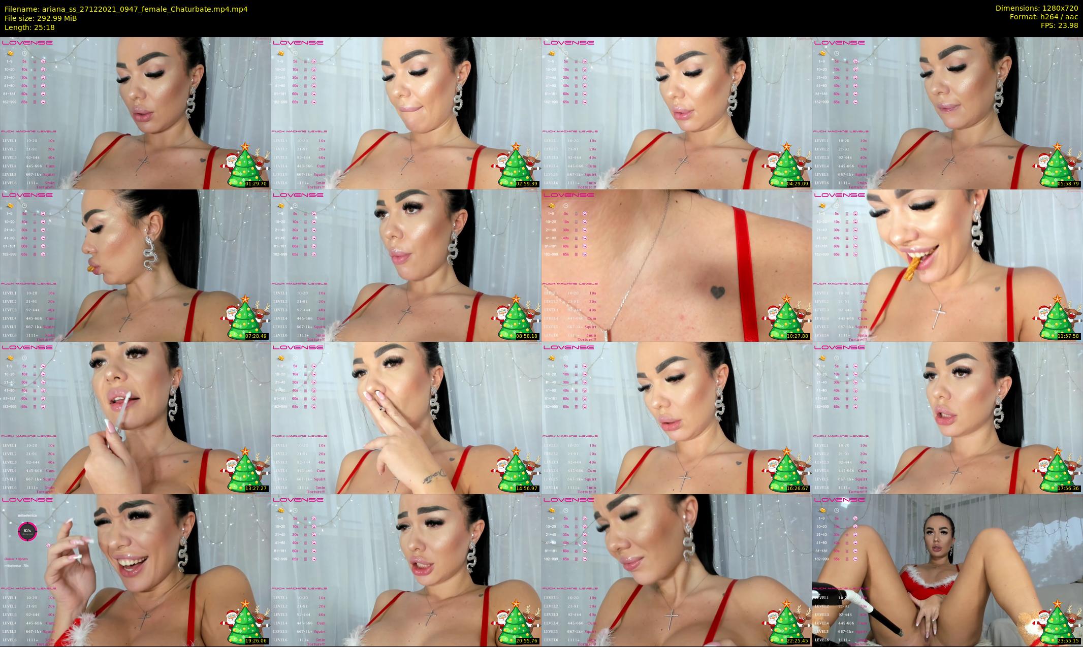 ariana_ss — 26 minute Chaturbate female cam show recording, 720p, Dec 27, 2021