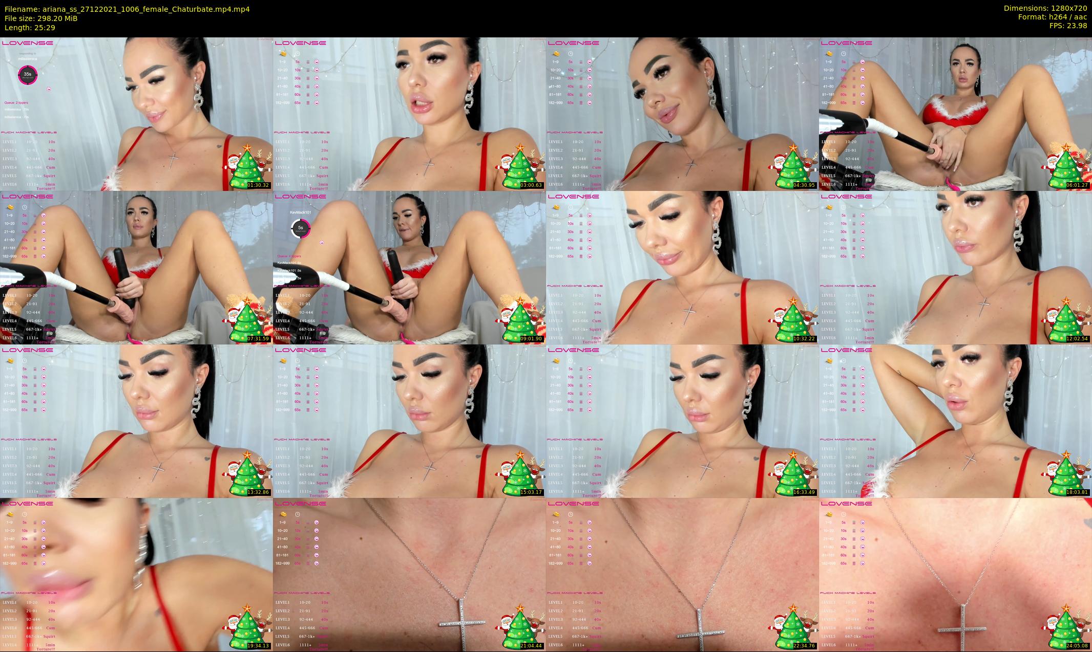ariana_ss — 26 minute Chaturbate female cam show recording, 720p, Dec 27, 2021