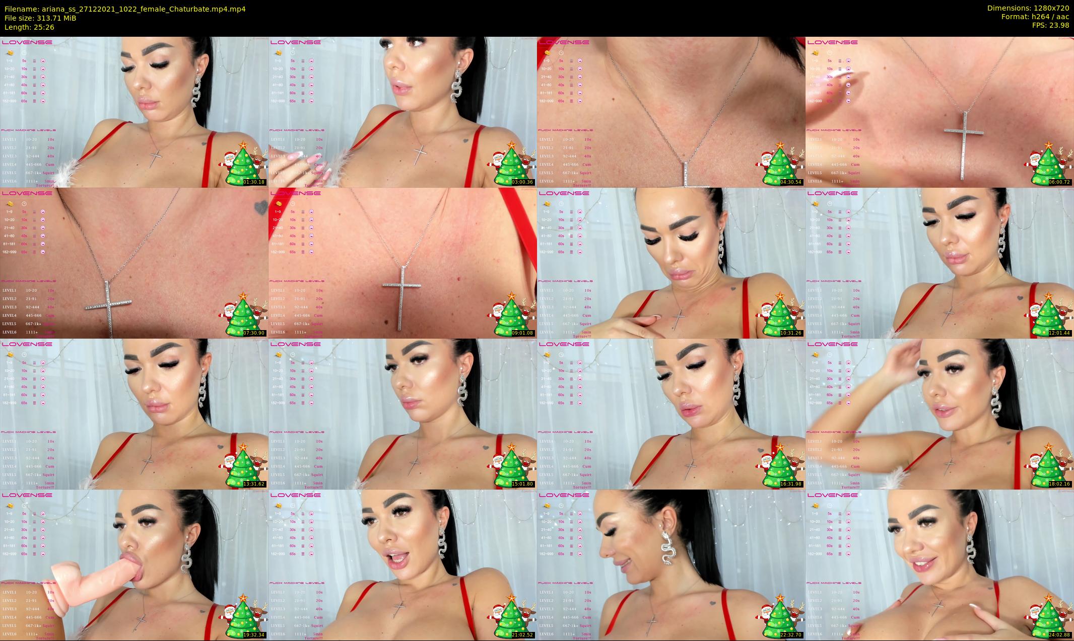 ariana_ss — 26 minute Chaturbate female cam show recording, 720p, Dec 27, 2021