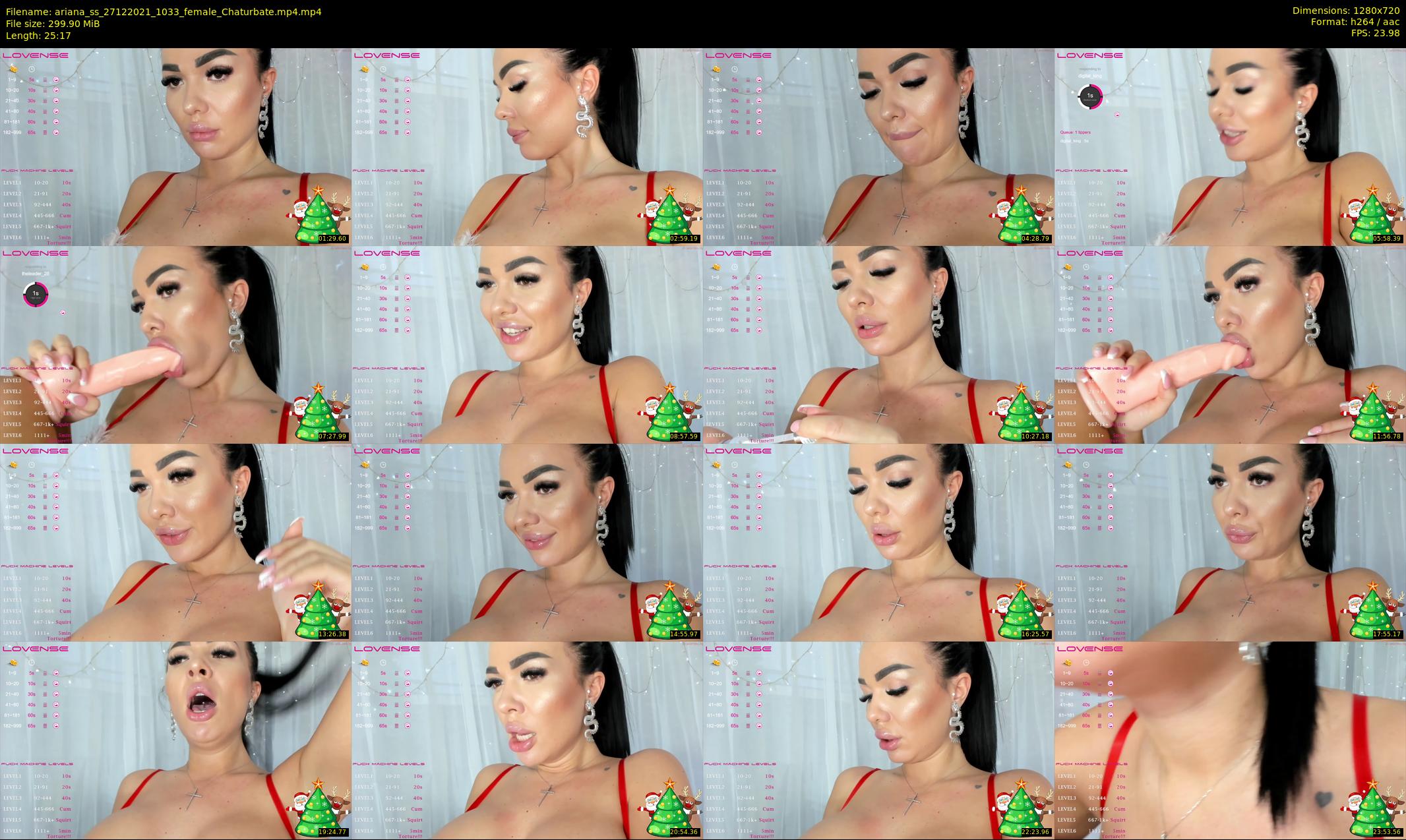 ariana_ss — 26 minute Chaturbate female cam show recording, 720p, Dec 27, 2021