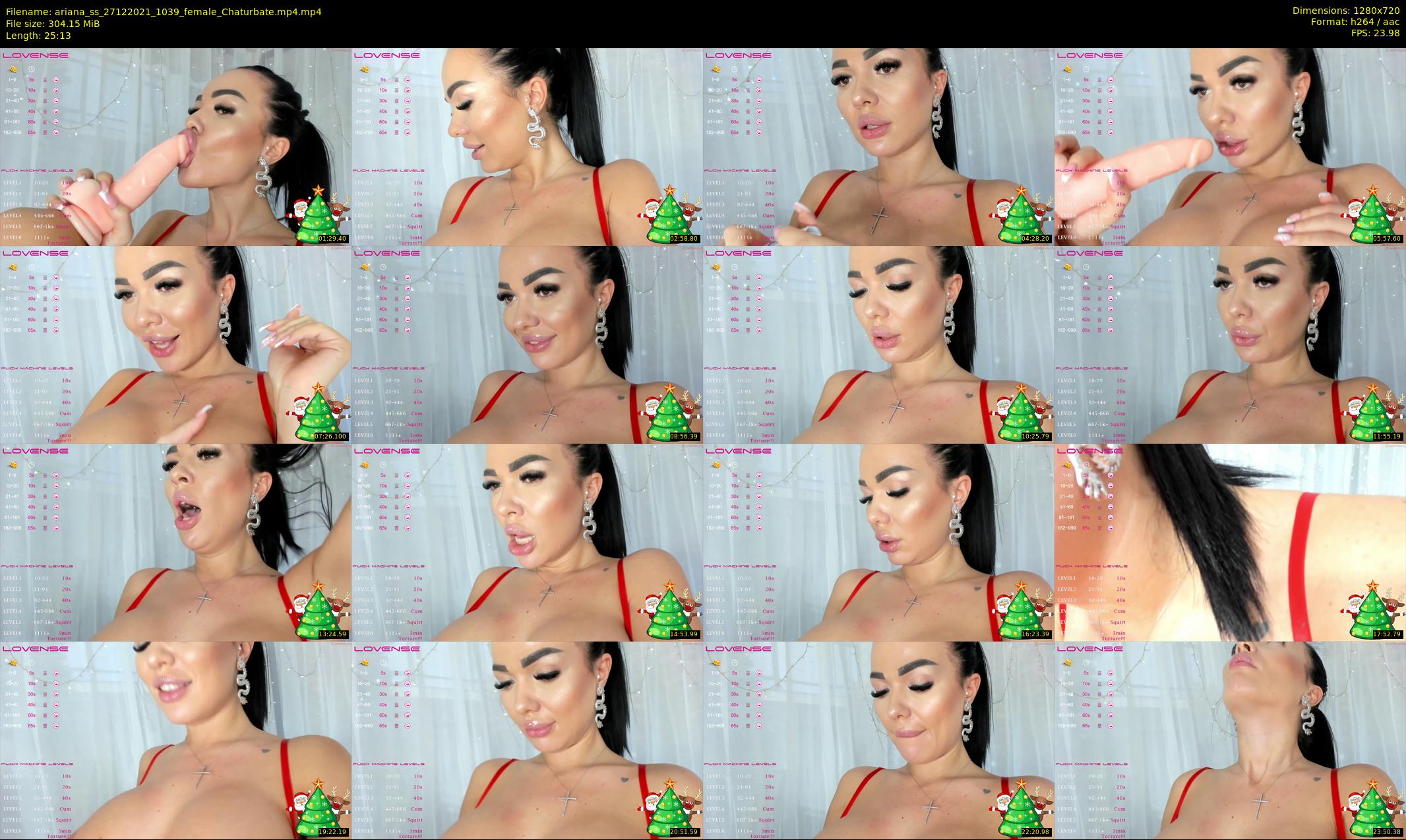 ariana_ss — 26 minute Chaturbate female cam show recording, 720p, Dec 27, 2021