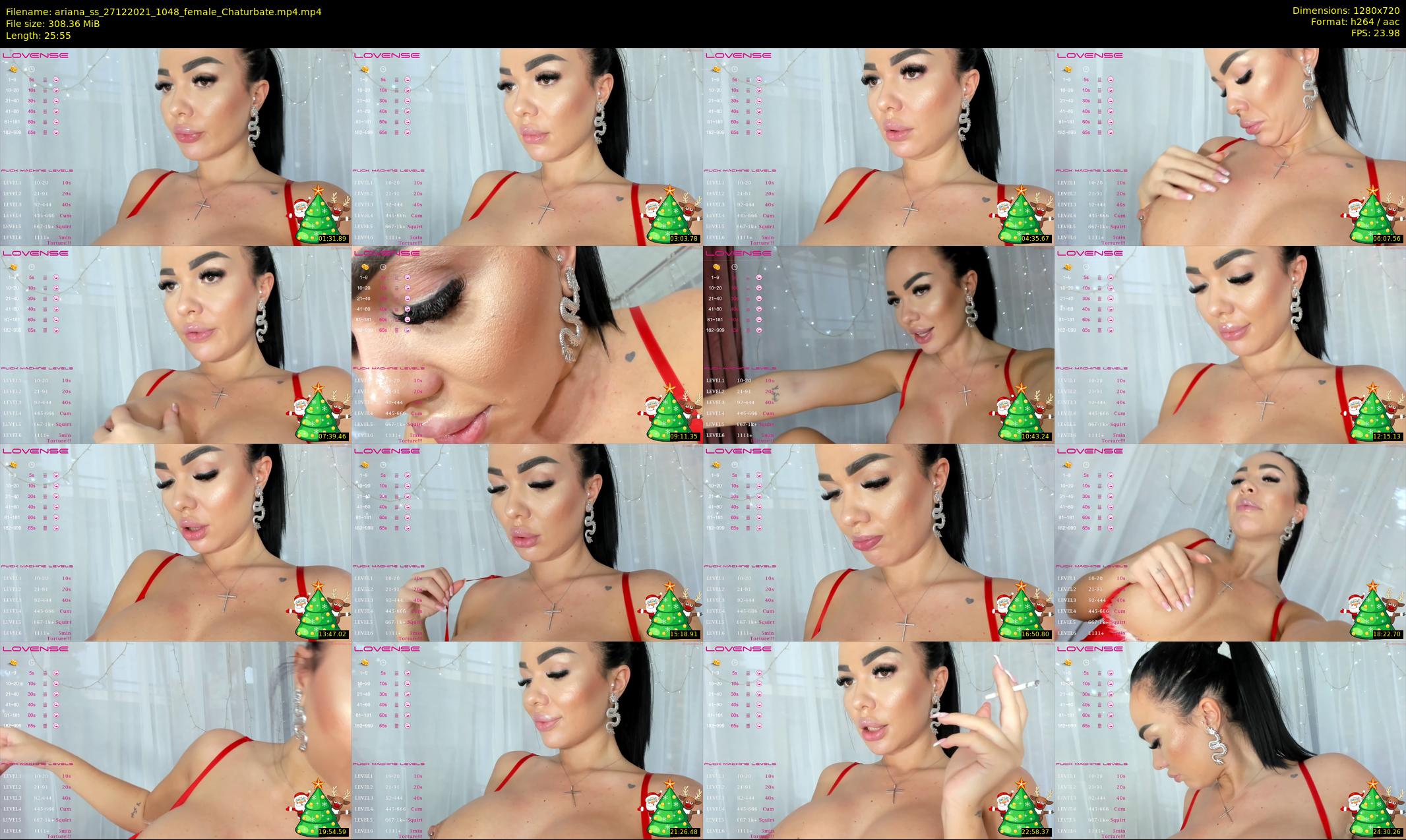 ariana_ss — 26 minute Chaturbate female cam show recording, 720p, Dec 27, 2021