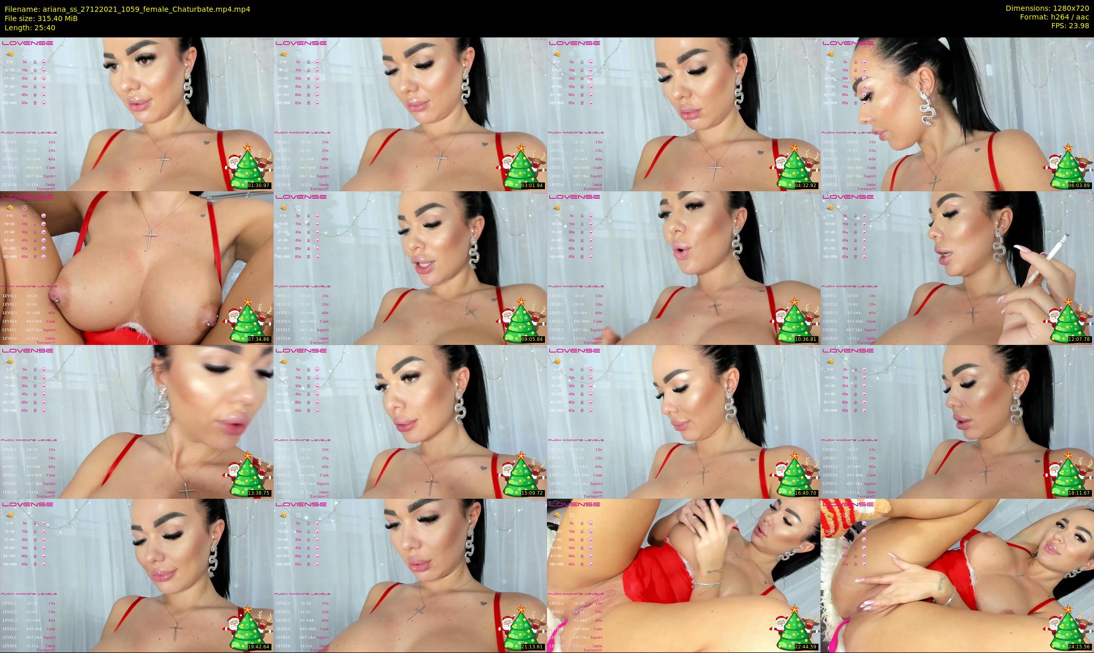 ariana_ss — 26 minute Chaturbate female cam show recording, 720p, Dec 27, 2021