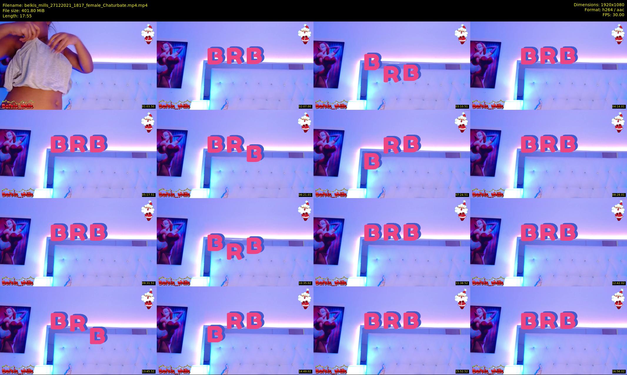 belkis_mills — 18 minute Chaturbate female cam show recording, 1080p, Dec 27, 2021