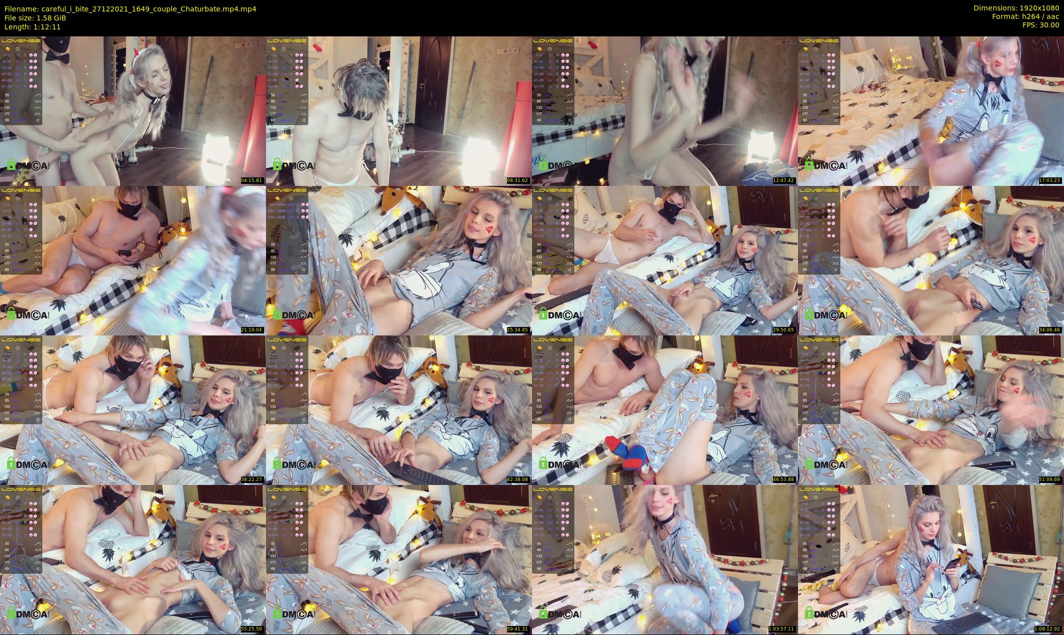 careful_i_bite — 73 minute Chaturbate female cam show recording, 1080p, Dec 27, 2021