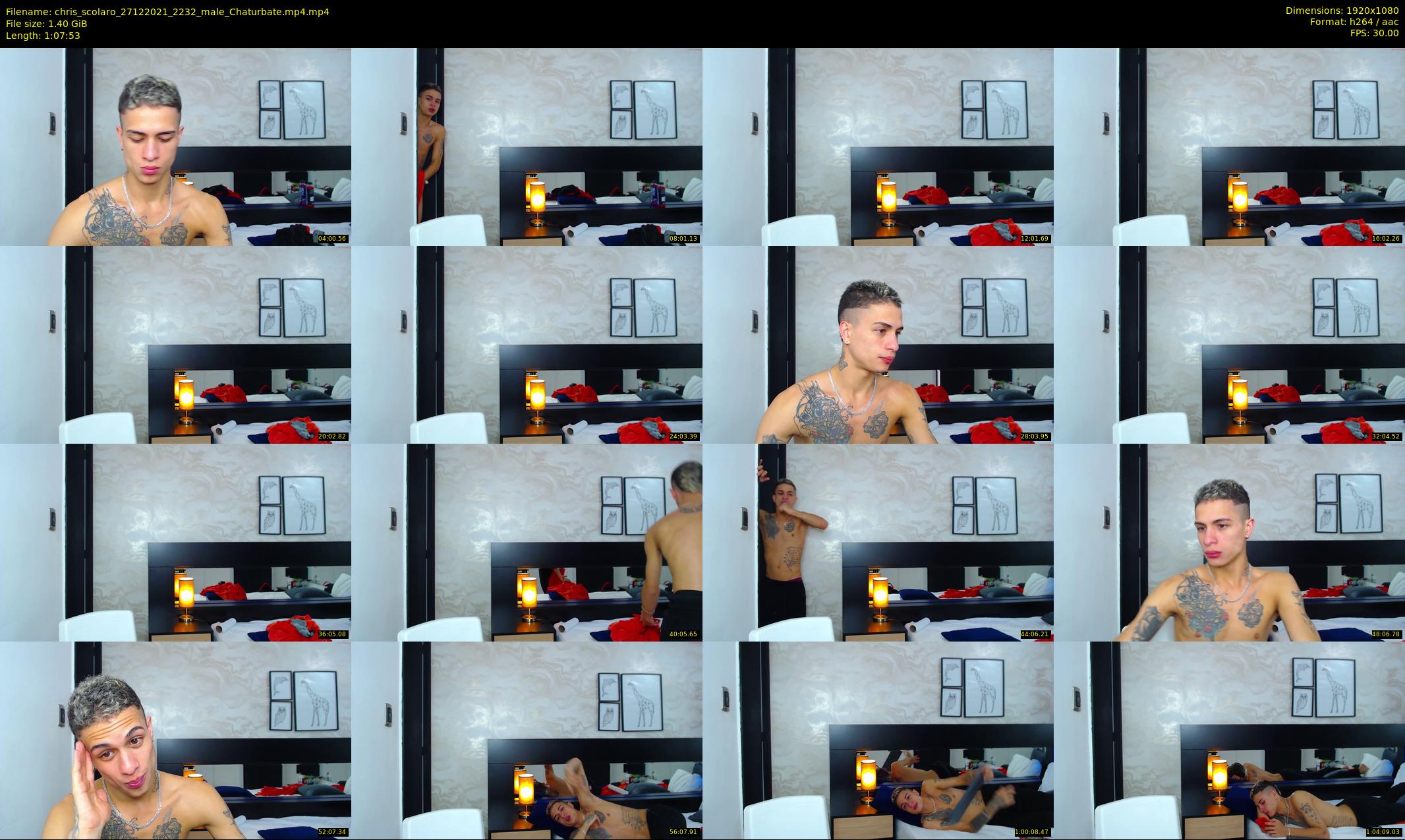 chris_scolaro — 68 minute Chaturbate male cam show recording, 1080p, Dec 27, 2021