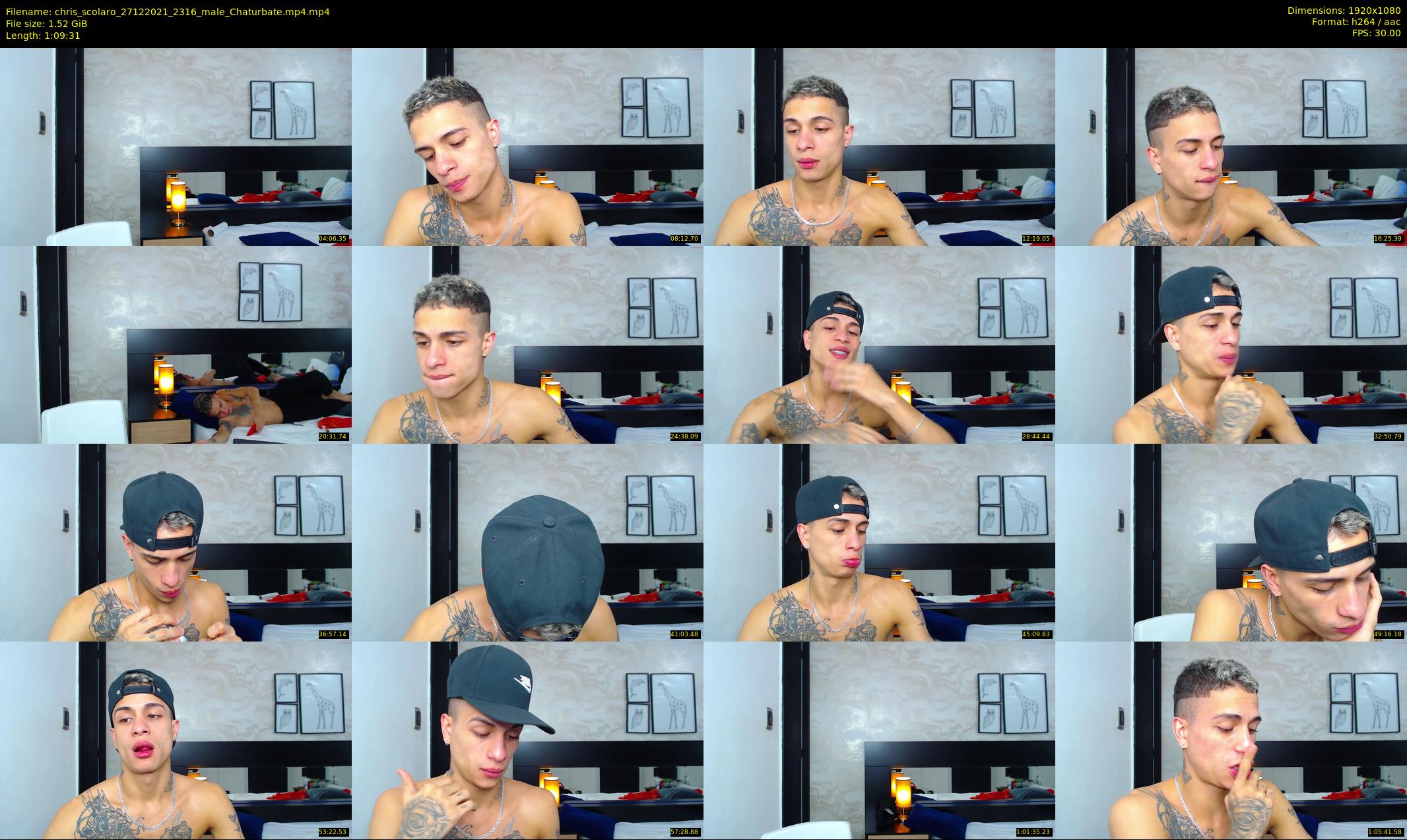 chris_scolaro — 70 minute Chaturbate male cam show recording, 1080p, Dec 27, 2021