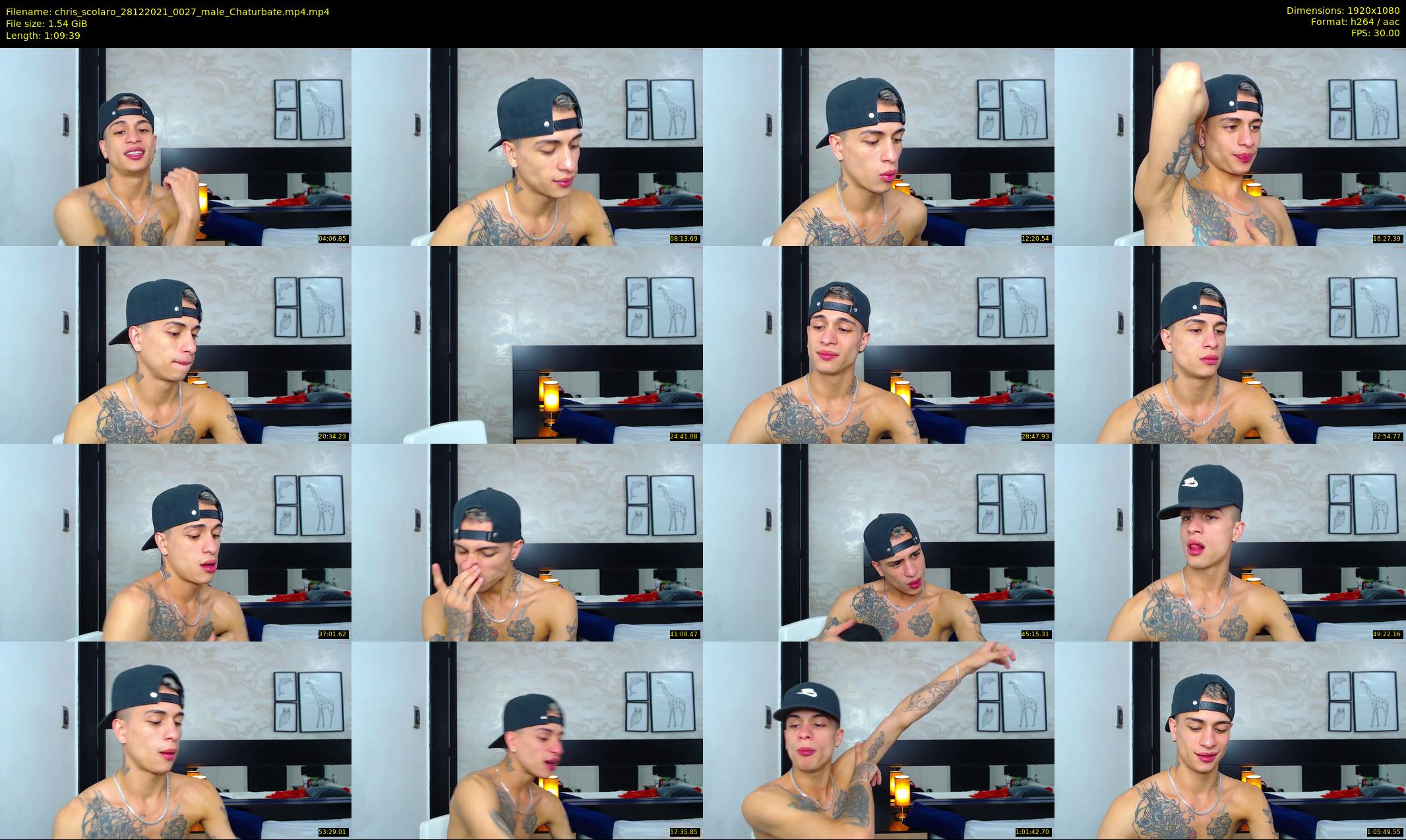 chris_scolaro — 70 minute Chaturbate male cam show recording, 1080p, Dec 28, 2021