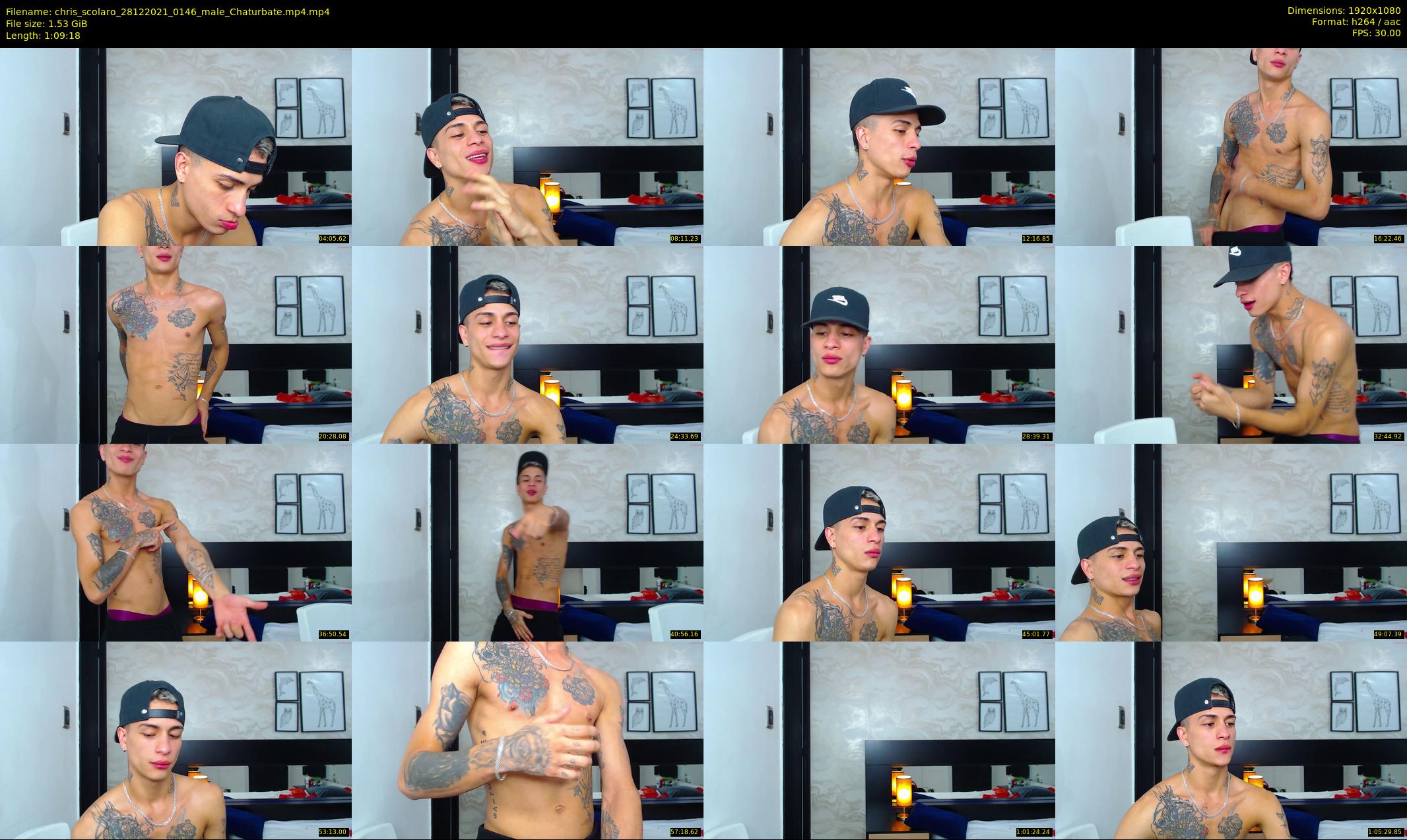 chris_scolaro — 70 minute Chaturbate male cam show recording, 1080p, Dec 28, 2021