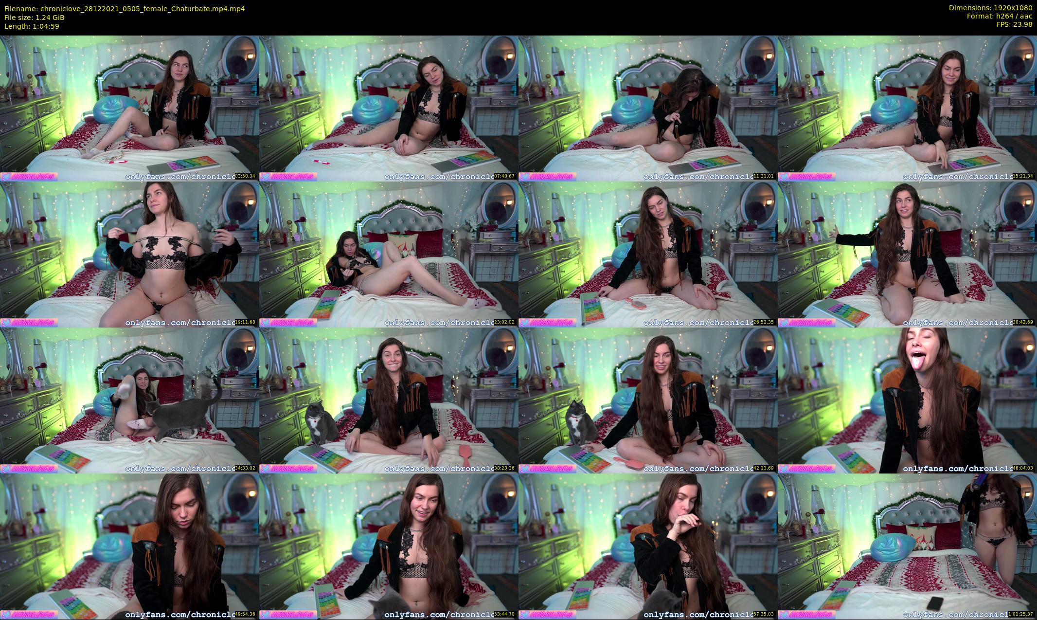 chroniclove — 65 minute Chaturbate female cam show recording, 1080p, Dec 28, 2021