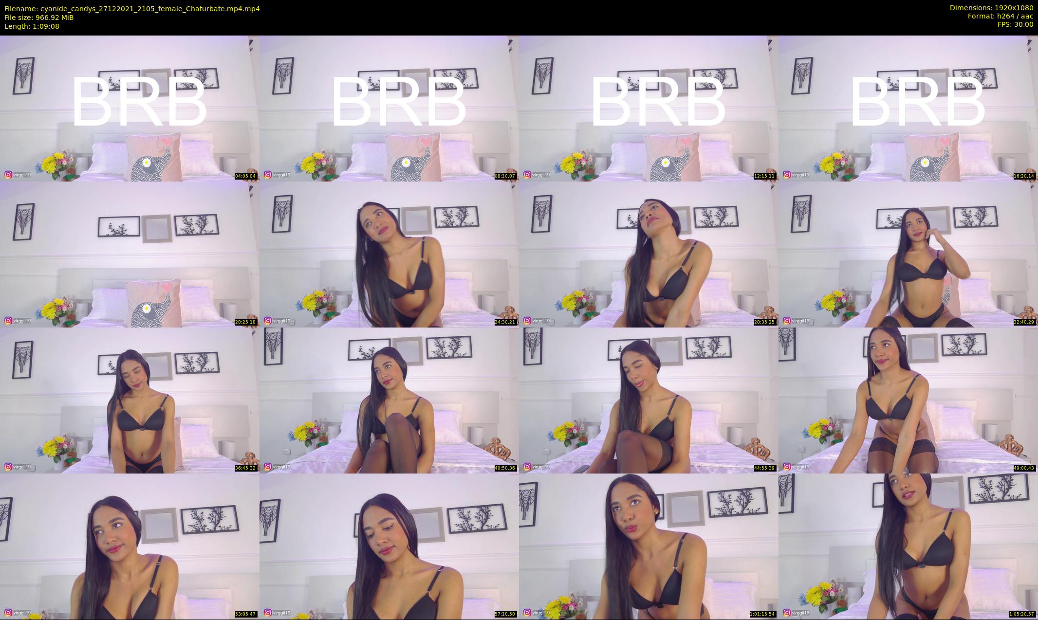 cyanide_candys — 70 minute Chaturbate female cam show recording, 1080p, Dec 27, 2021