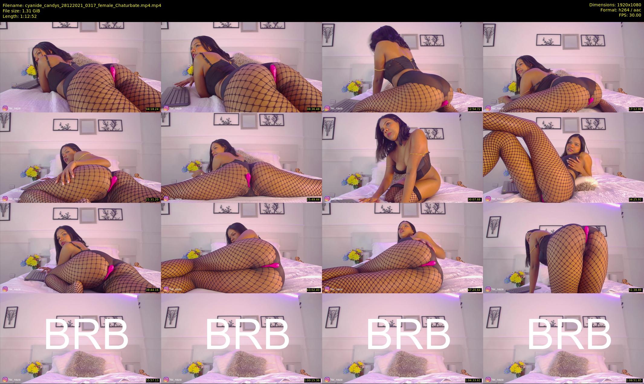 cyanide_candys — 73 minute Chaturbate female cam show recording, 1080p, Dec 28, 2021