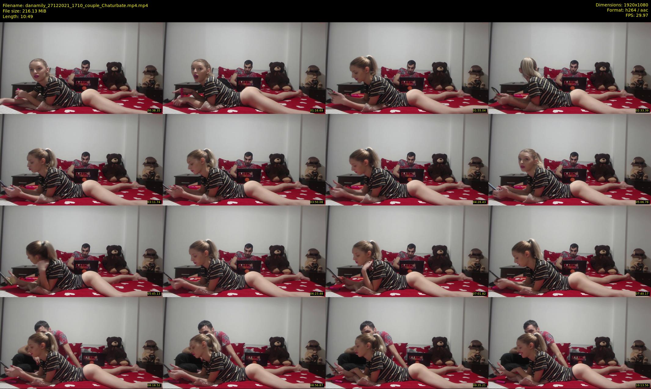 danamily — 11 minute Chaturbate female cam show recording, 1080p, Dec 27, 2021