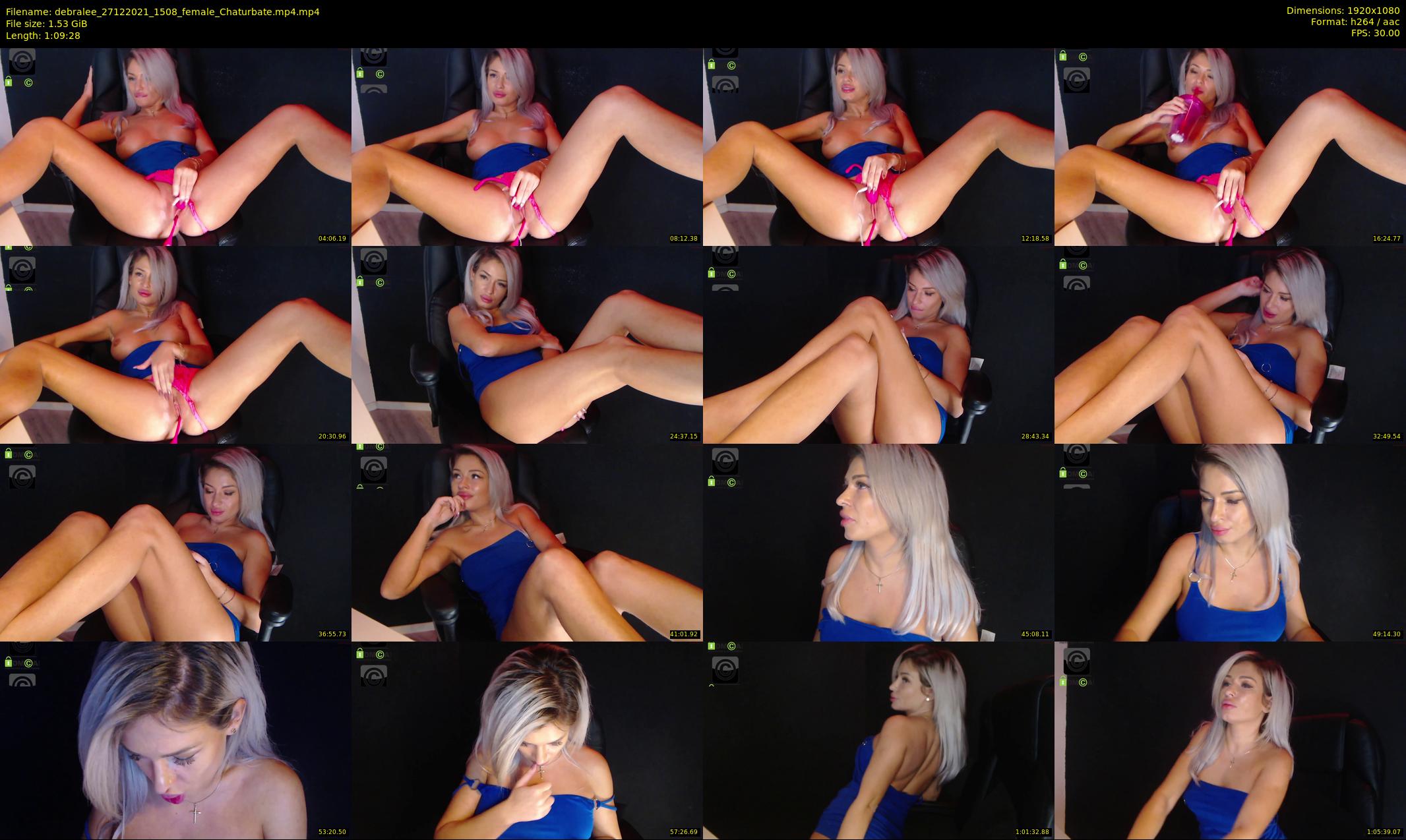 debralee — 70 minute Chaturbate female cam show recording, 1080p, Dec 27, 2021