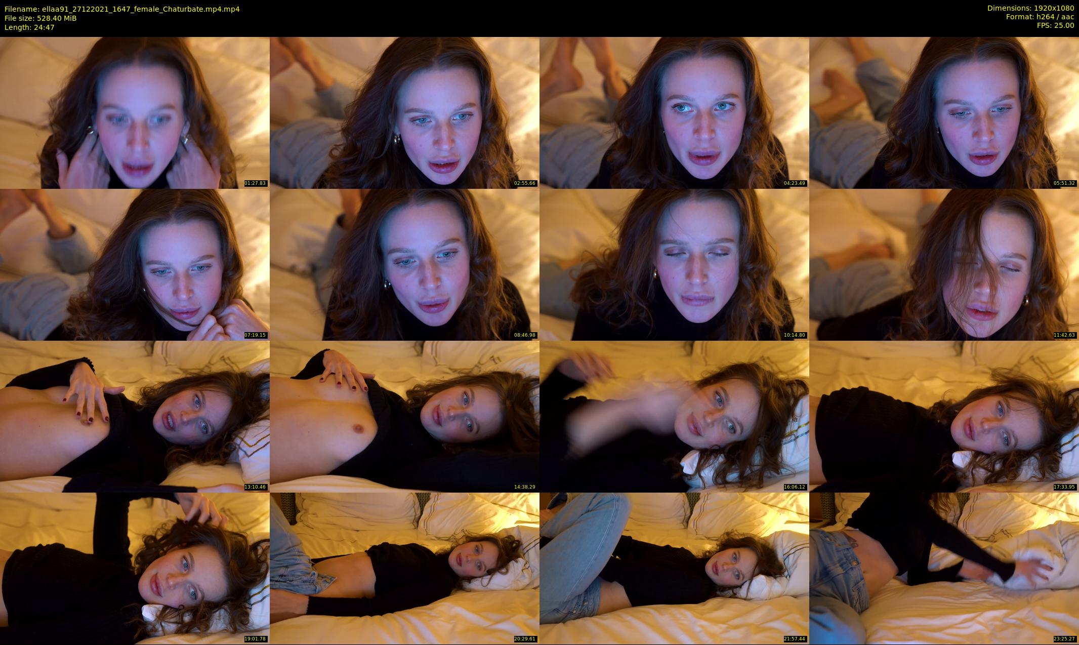 ellaa91 — 25 minute Chaturbate female cam show recording, 1080p, Dec 27, 2021