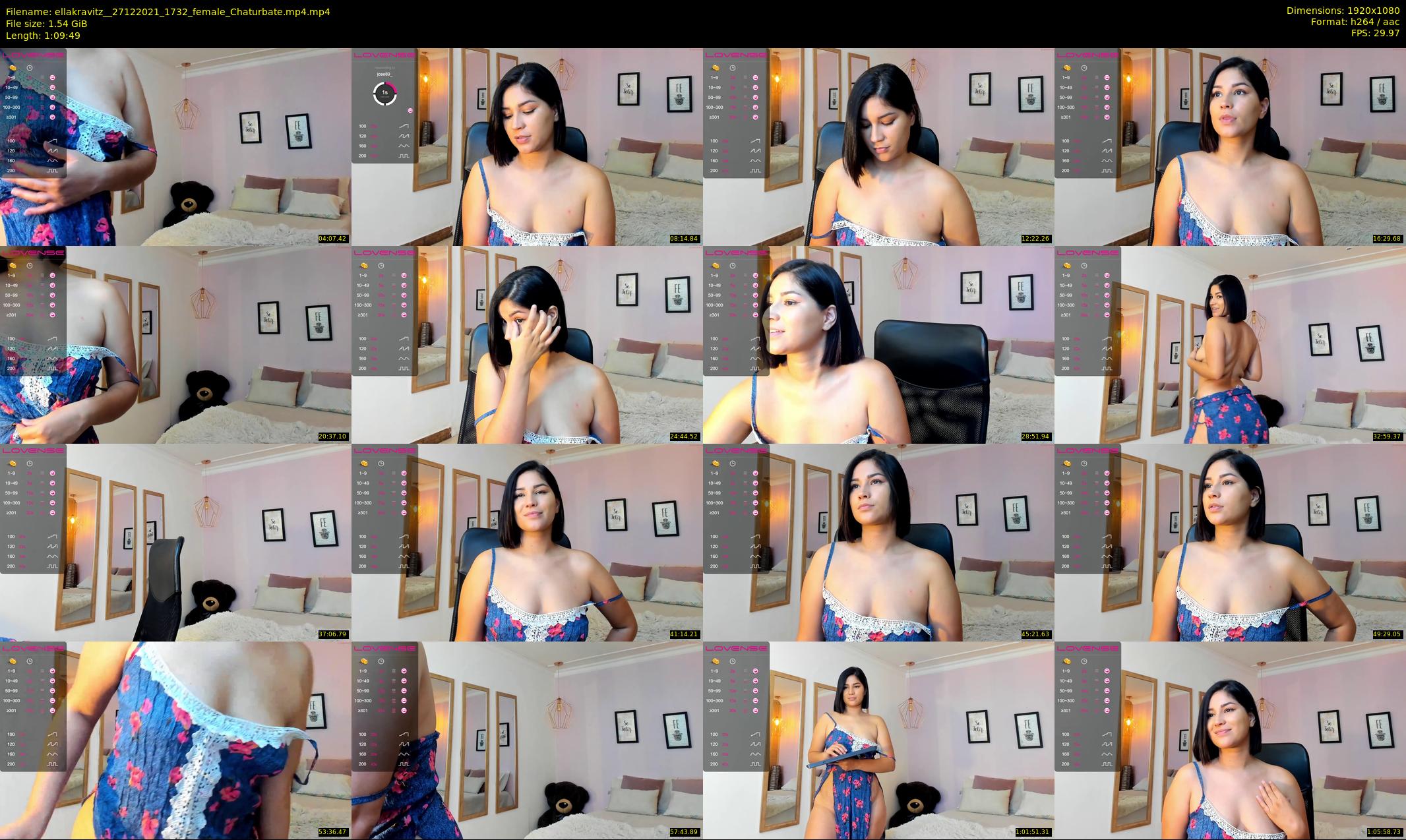 ellakravitz_ — 70 minute Chaturbate female cam show recording, 1080p, Dec 27, 2021