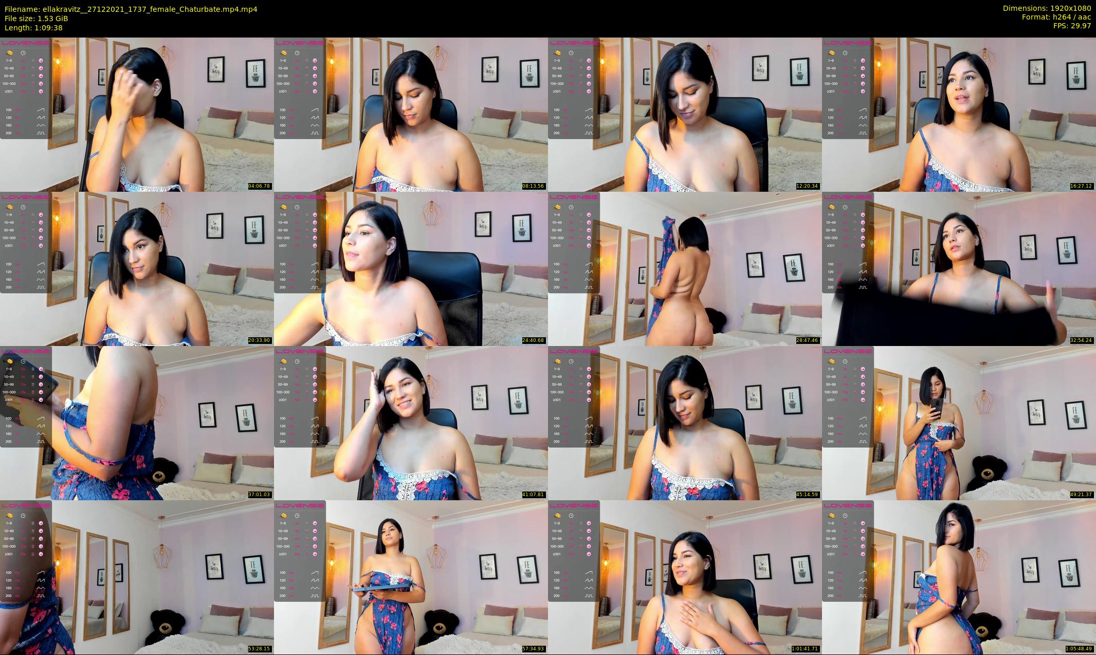 ellakravitz_ — 70 minute Chaturbate female cam show recording, 1080p, Dec 27, 2021