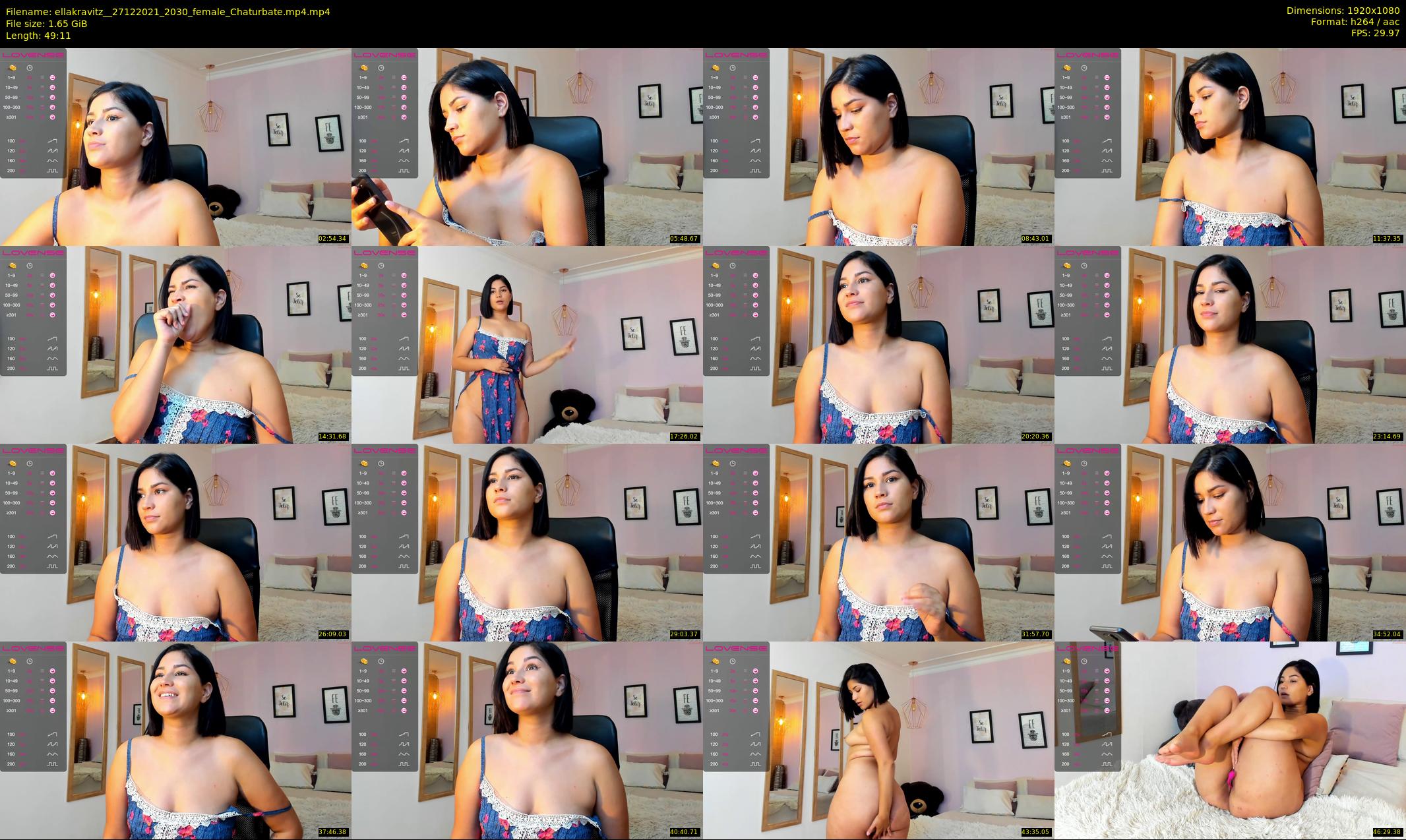 ellakravitz_ — 50 minute Chaturbate female cam show recording, 1080p, Dec 27, 2021