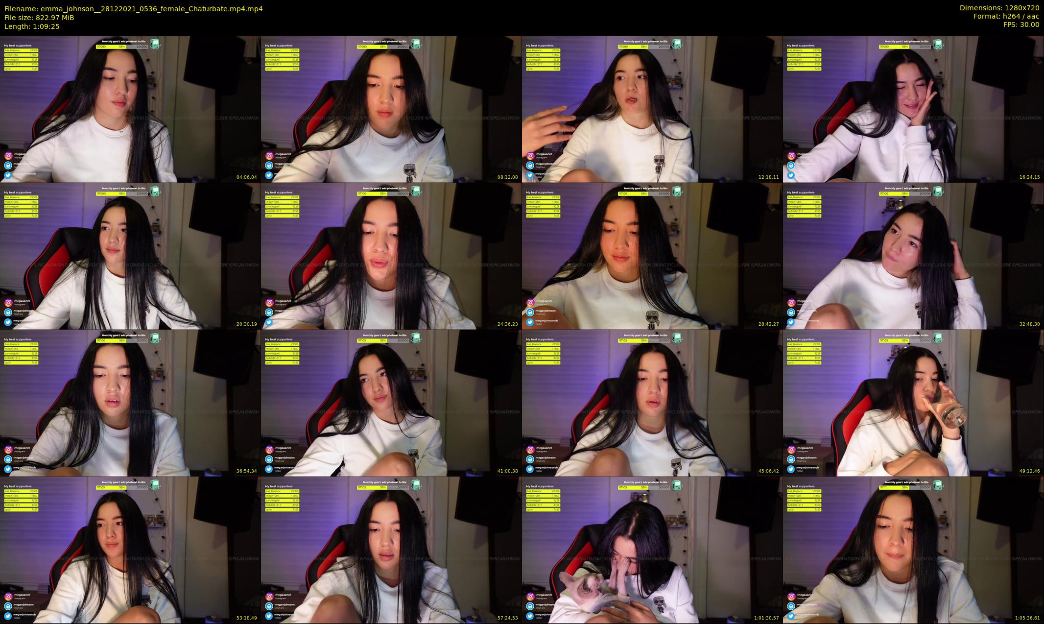 emma_johnson_ — 70 minute Chaturbate female cam show recording, 720p, Dec 28, 2021