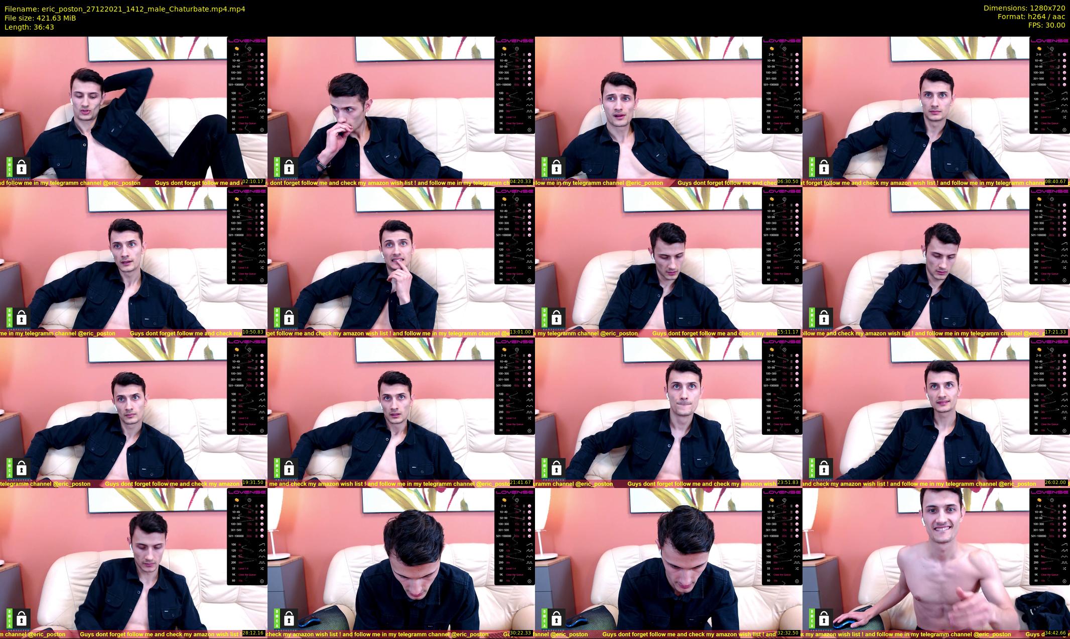 eric_poston — 37 minute Chaturbate male cam show recording, 720p, Dec 27, 2021