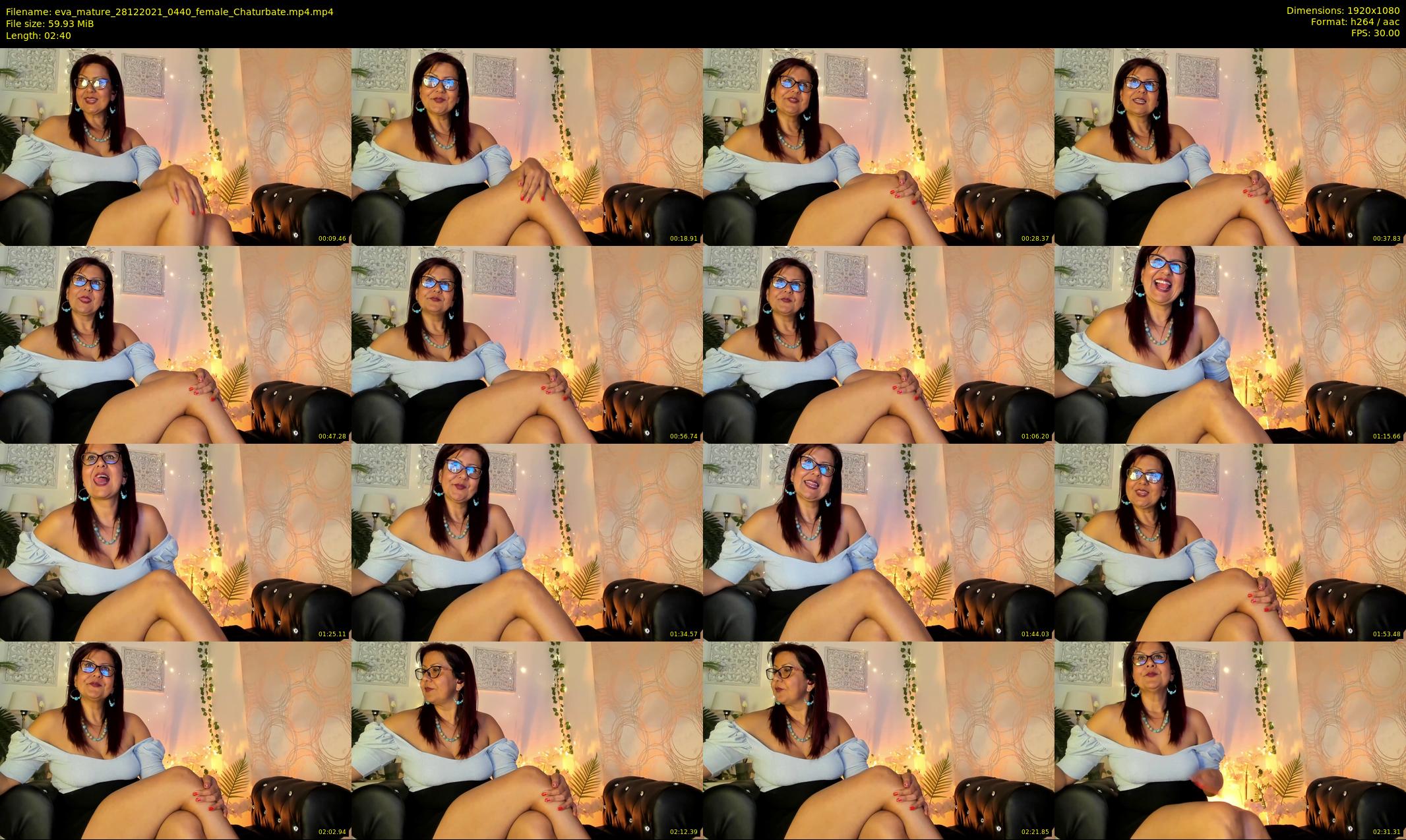 eva_mature — 3 minute Chaturbate female cam show recording, 1080p, Dec 28, 2021