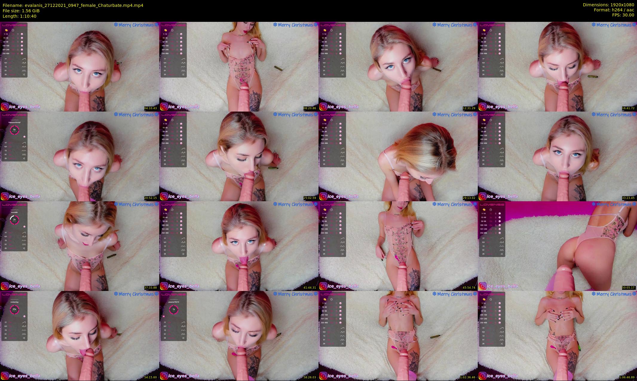 evalanis — 71 minute Chaturbate couple cam show recording, 1080p, Dec 27, 2021