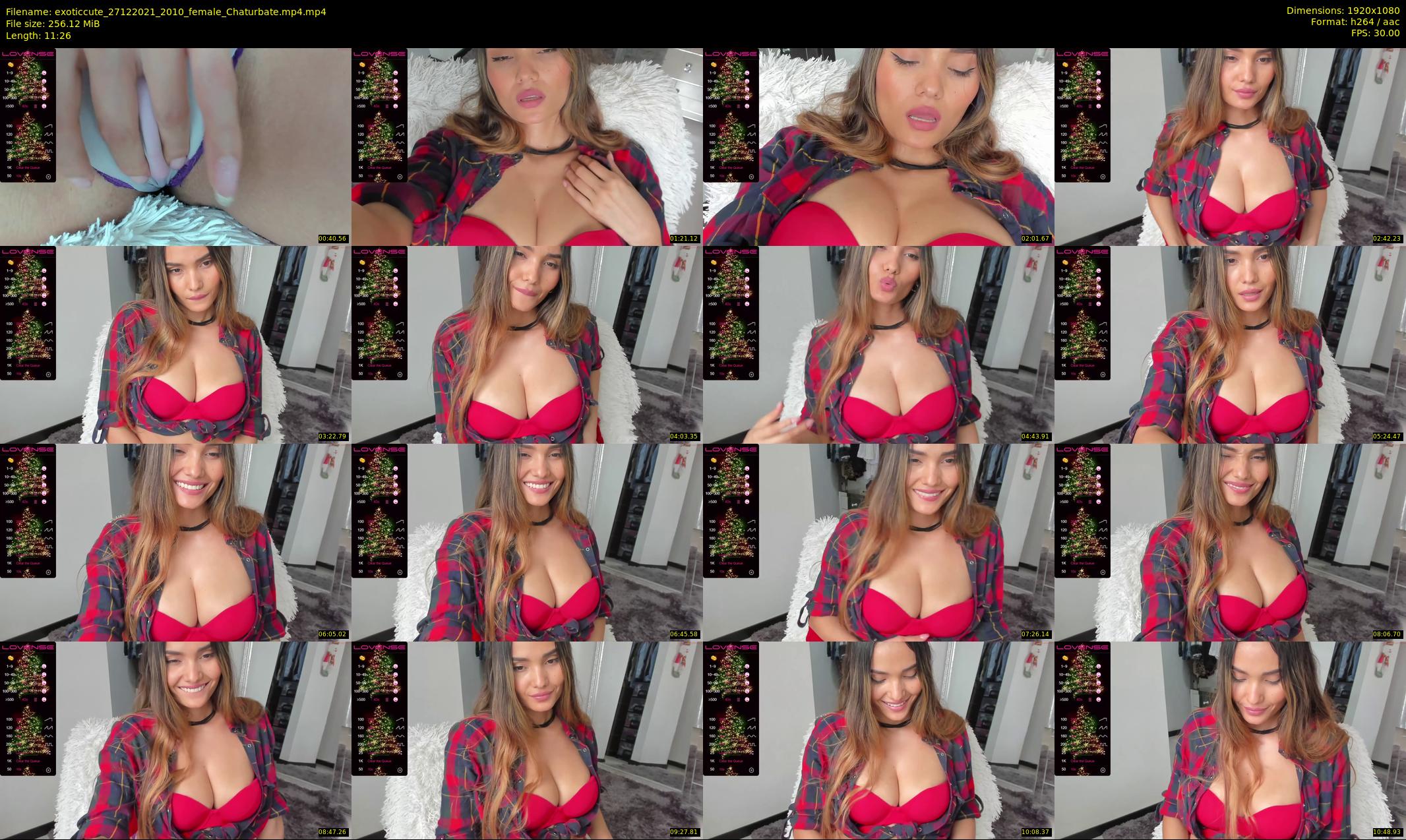 exoticcute — 12 minute Chaturbate female cam show recording, 1080p, Dec 27, 2021