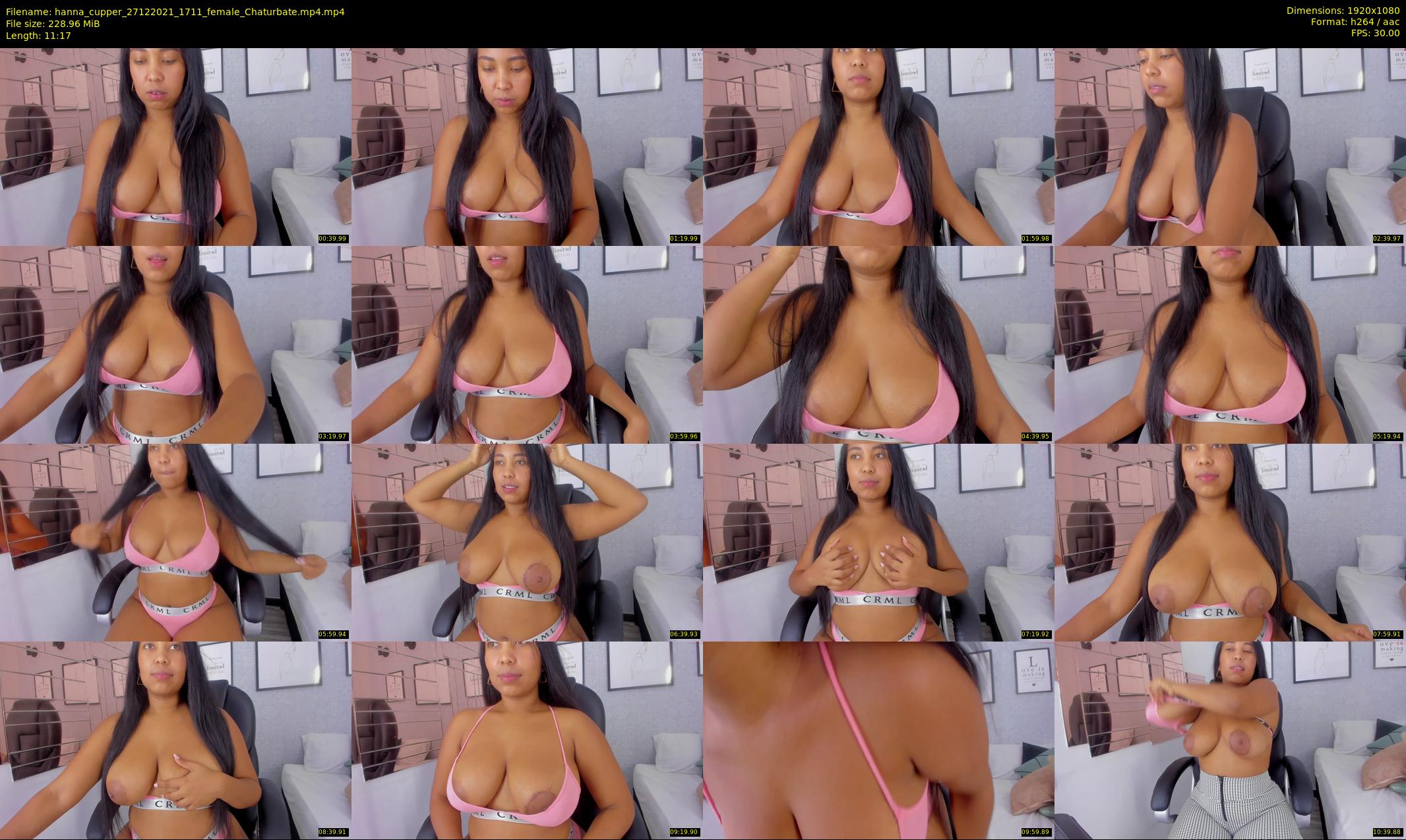 hanna_cupper — 12 minute Chaturbate female cam show recording, 1080p, Dec 27, 2021