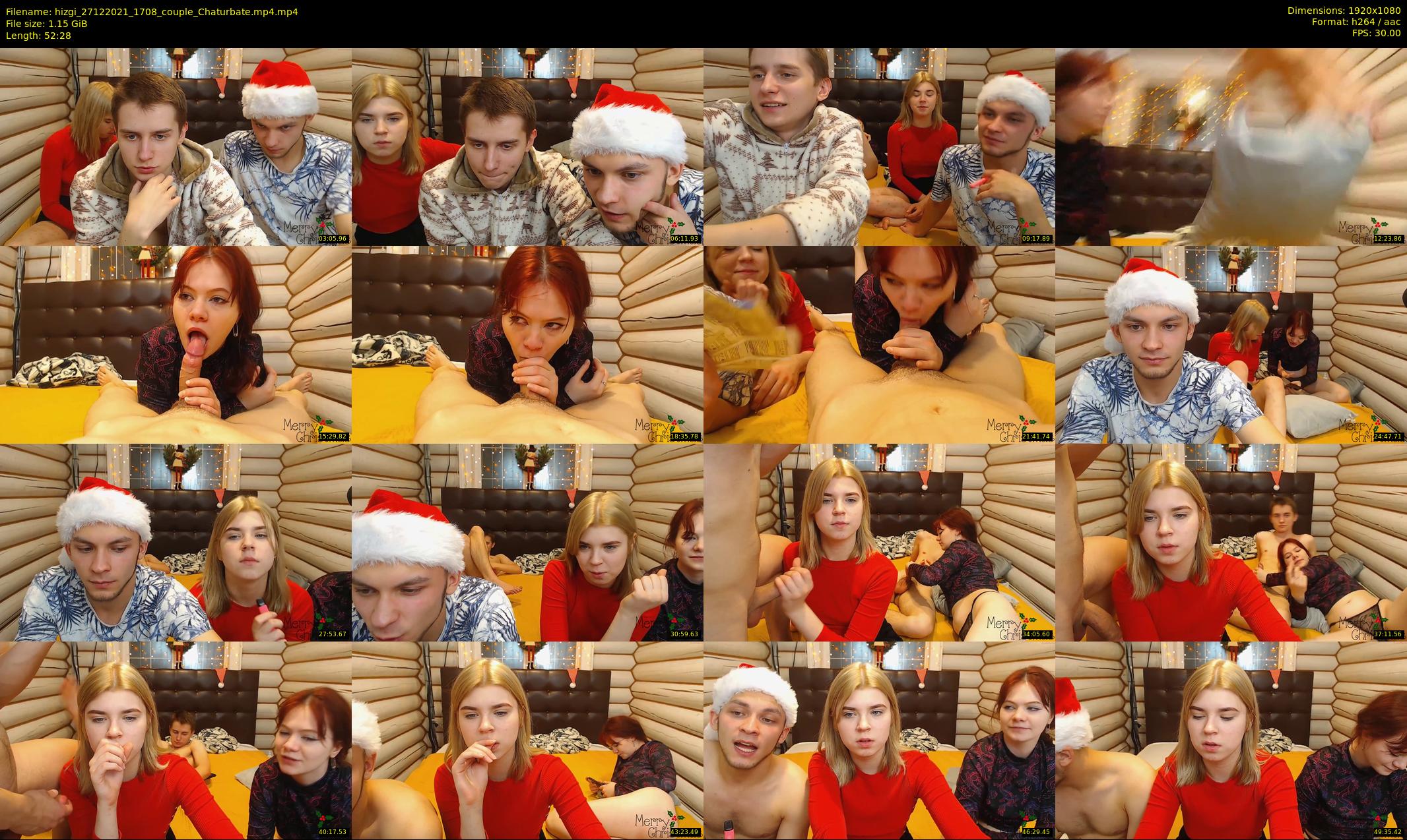 hizgi — 53 minute Chaturbate couple cam show recording, 1080p, Dec 27, 2021