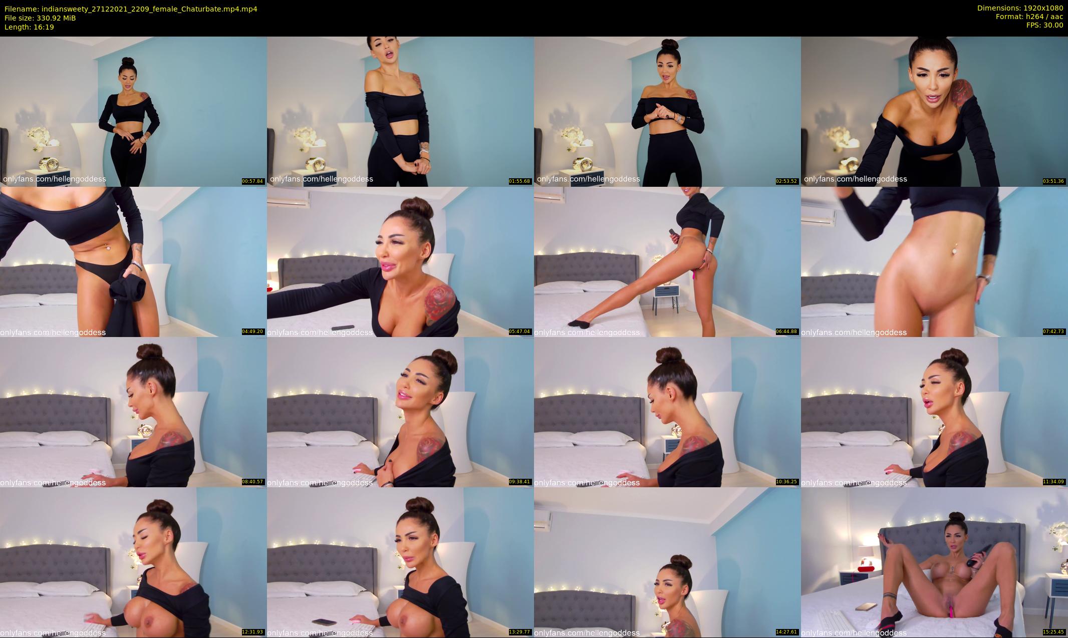 indiansweety — 17 minute Chaturbate female cam show recording, 1080p, Dec 27, 2021