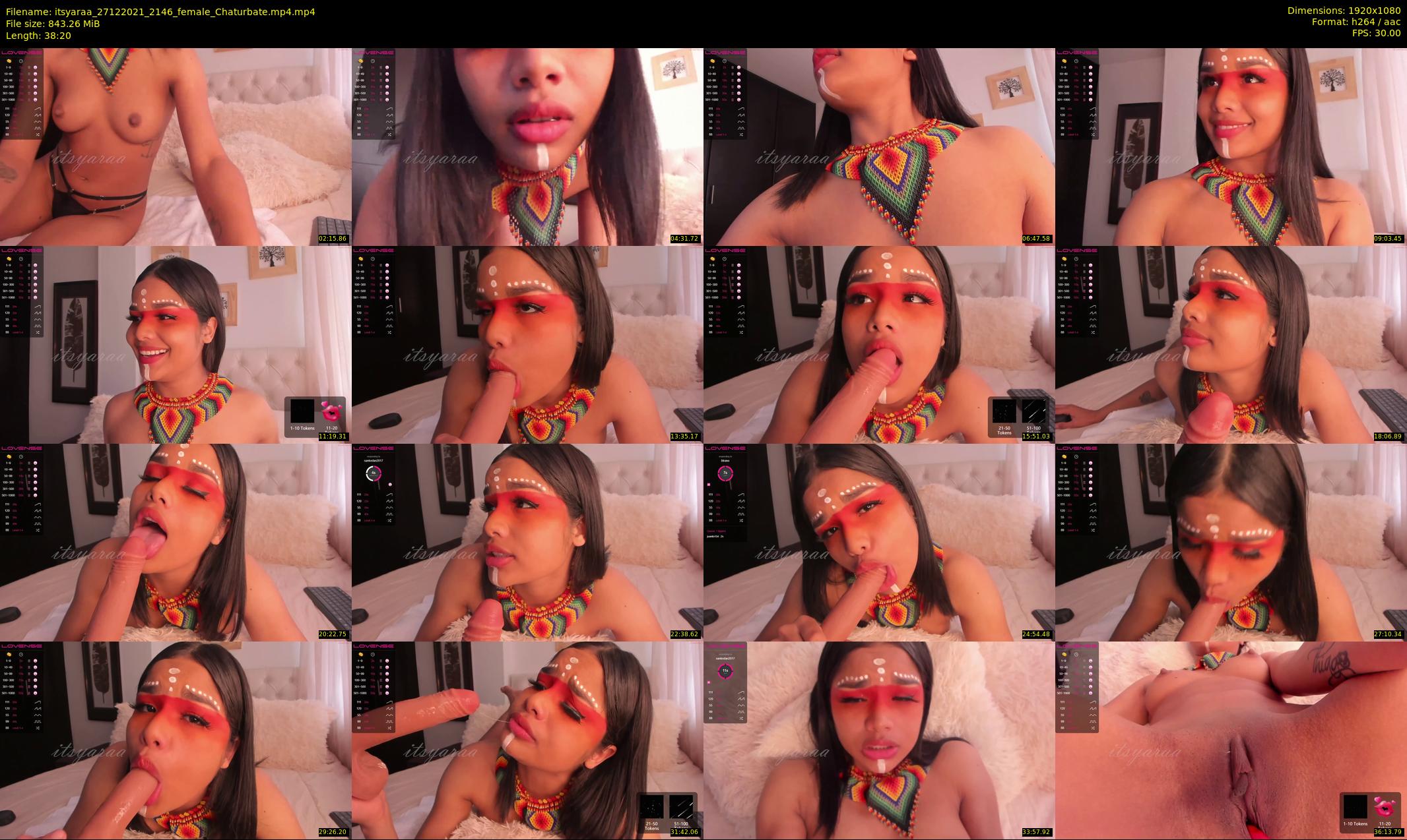 itsyaraa — 39 minute Chaturbate female cam show recording, 1080p, Dec 27, 2021