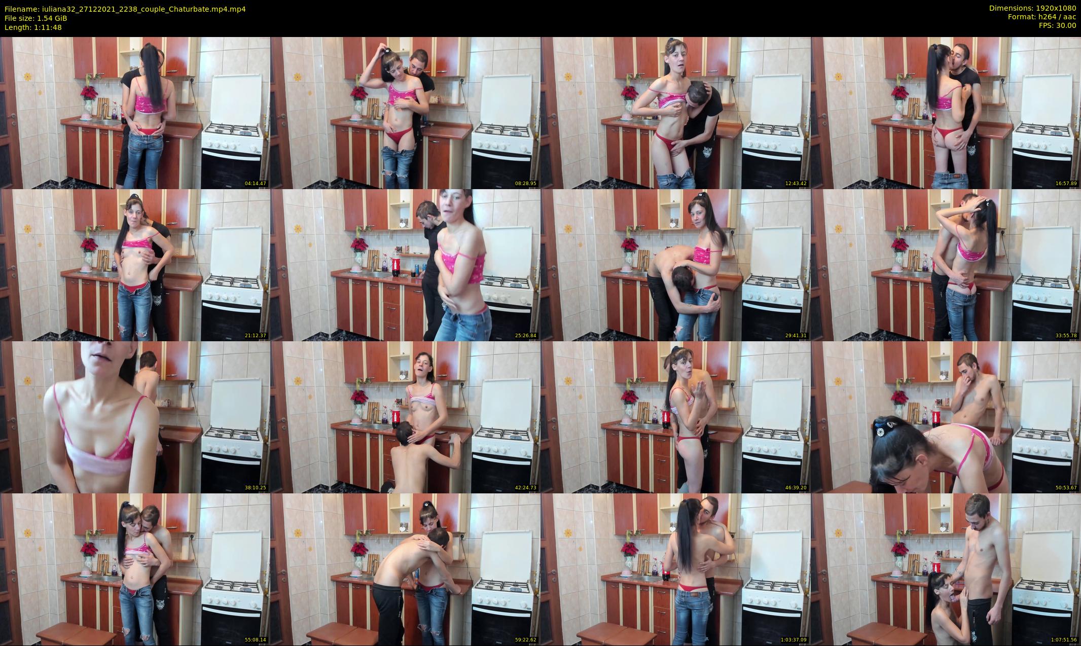 iuliana32 — 72 minute Chaturbate couple cam show recording, 1080p, Dec 27, 2021