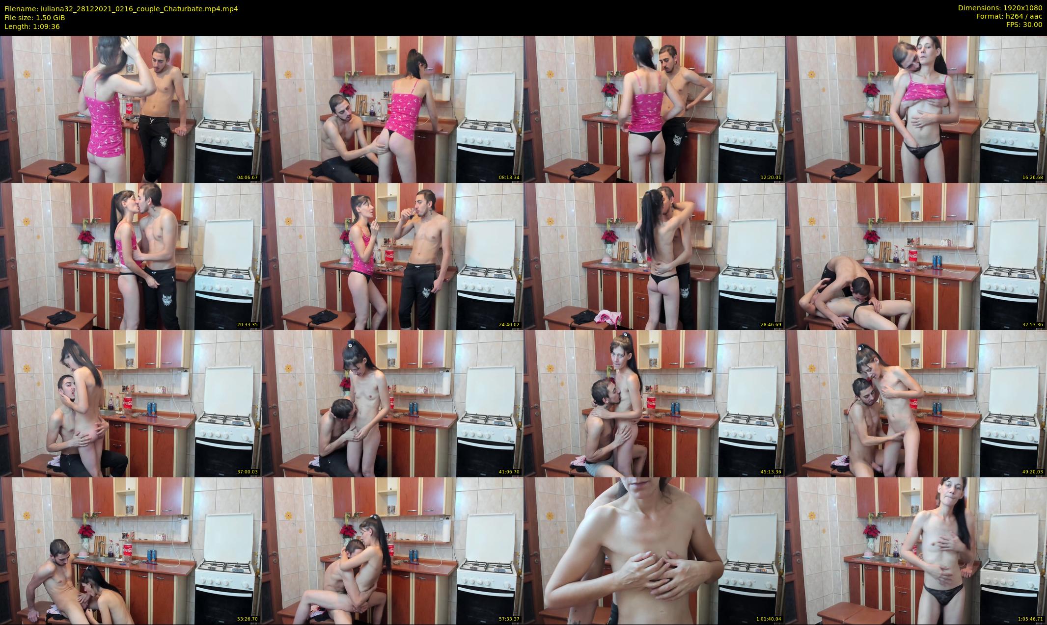 iuliana32 — 70 minute Chaturbate couple cam show recording, 1080p, Dec 28, 2021