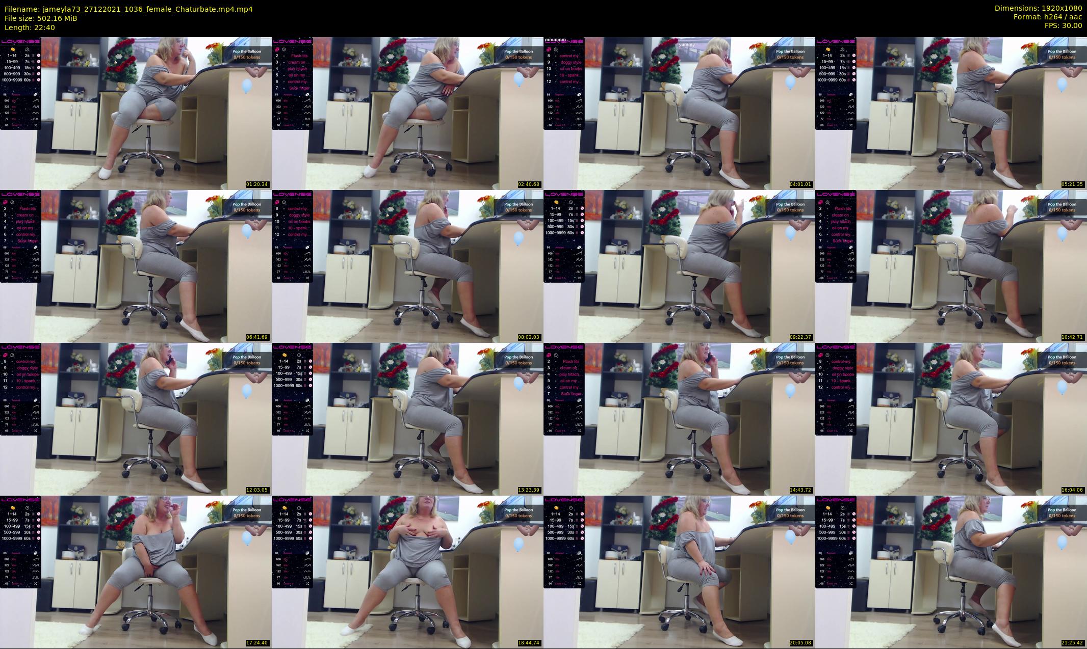 jameyla73 — 23 minute Chaturbate female cam show recording, 1080p, Dec 27, 2021