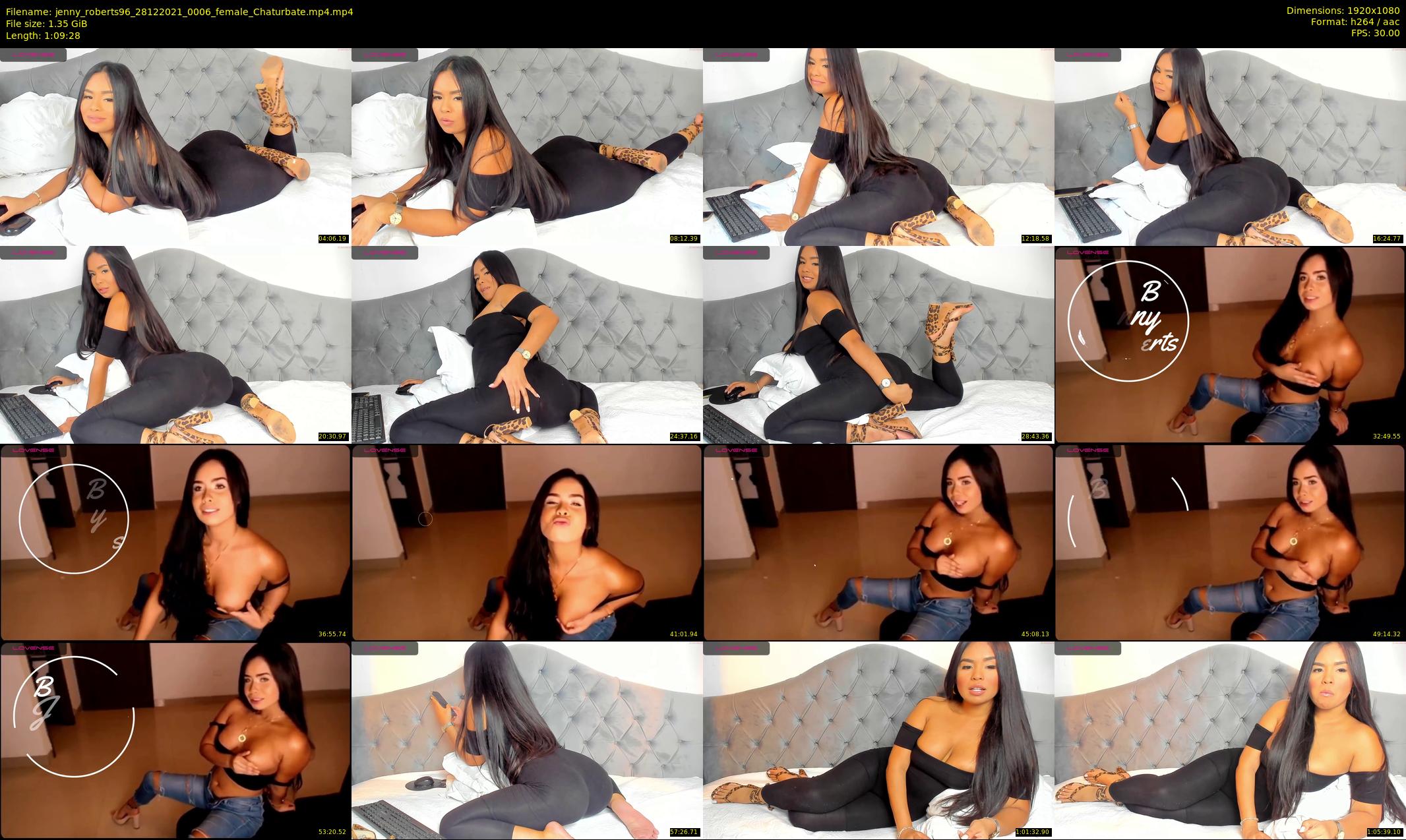 jenny_roberts96 — 70 minute Chaturbate female cam show recording, 1080p, Dec 28, 2021