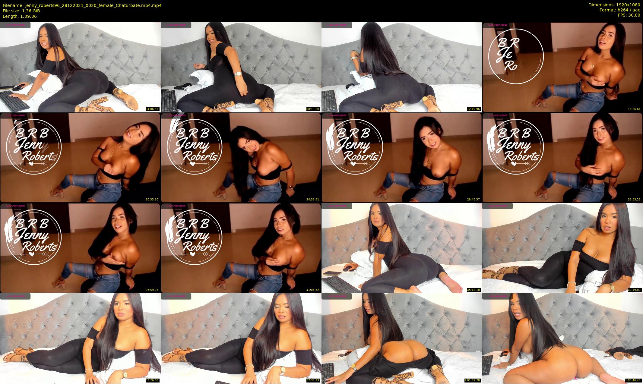 jenny_roberts96 — 70 minute Chaturbate female cam show recording, 1080p, Dec 28, 2021