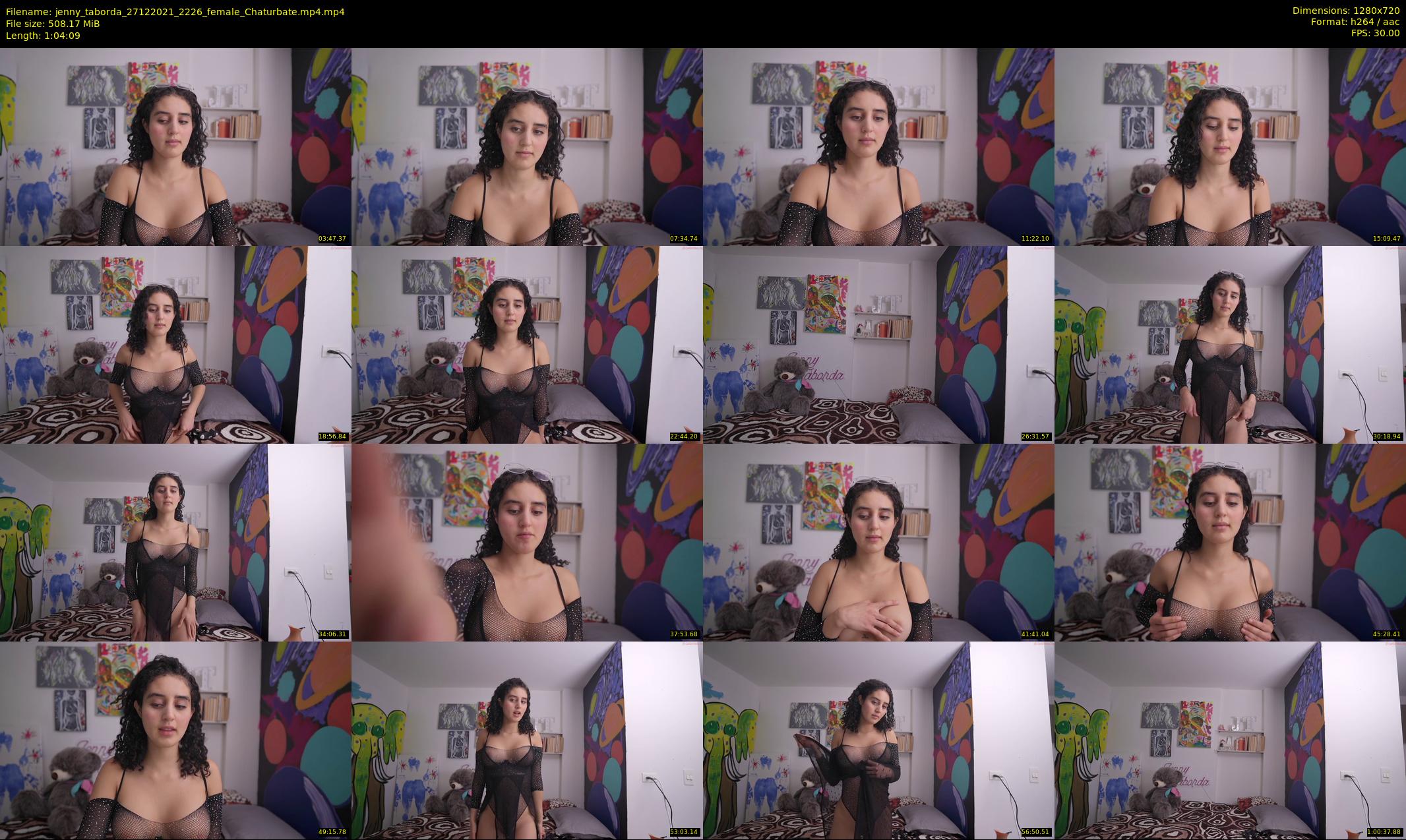 jenny_taborda — 65 minute Chaturbate female cam show recording, 720p, Dec 27, 2021