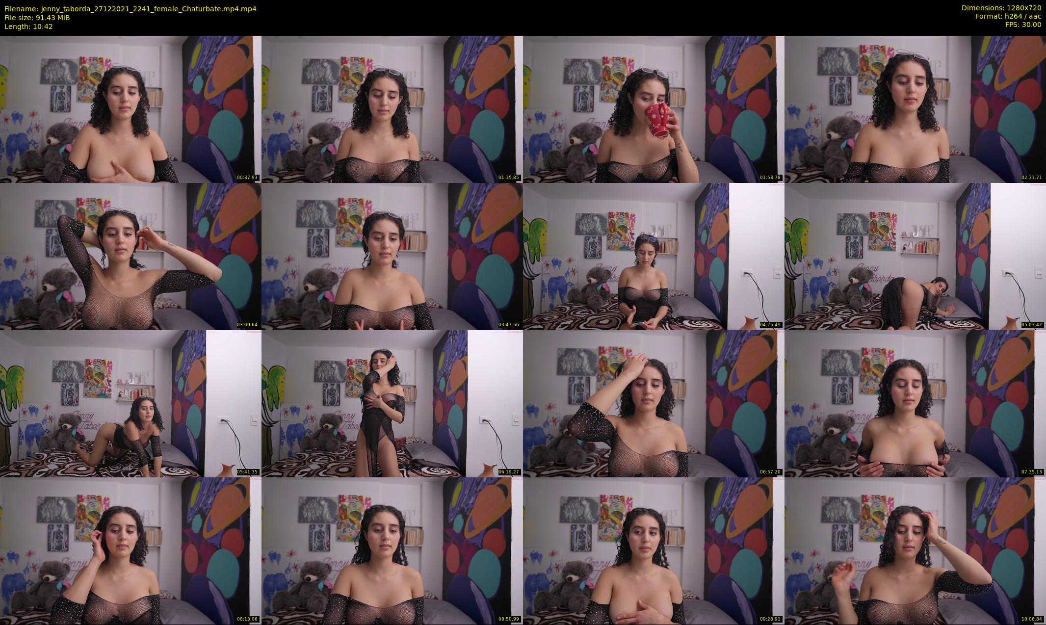 jenny_taborda — 11 minute Chaturbate female cam show recording, 720p, Dec 27, 2021