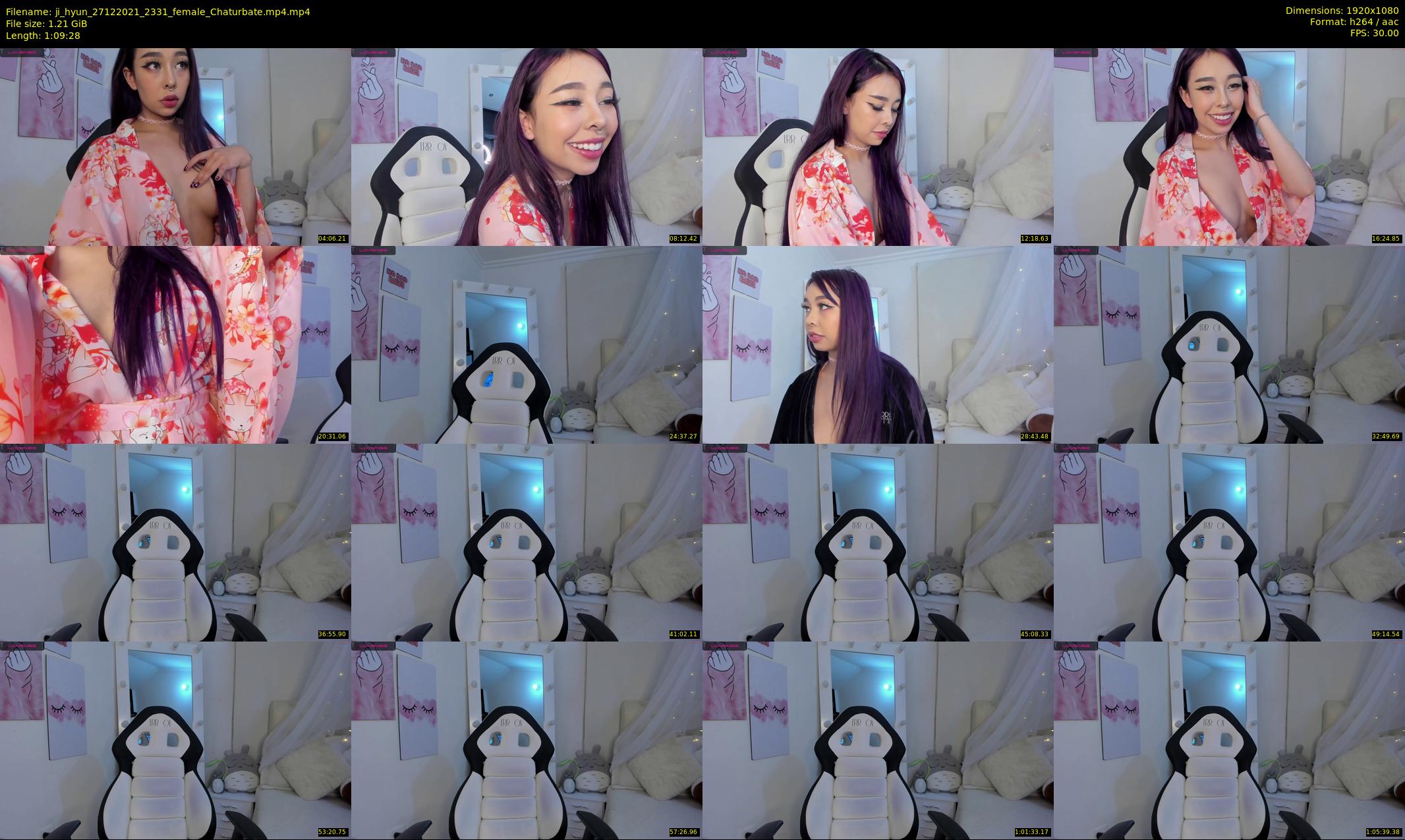 ji_hyun — 70 minute Chaturbate female cam show recording, 1080p, Dec 27, 2021