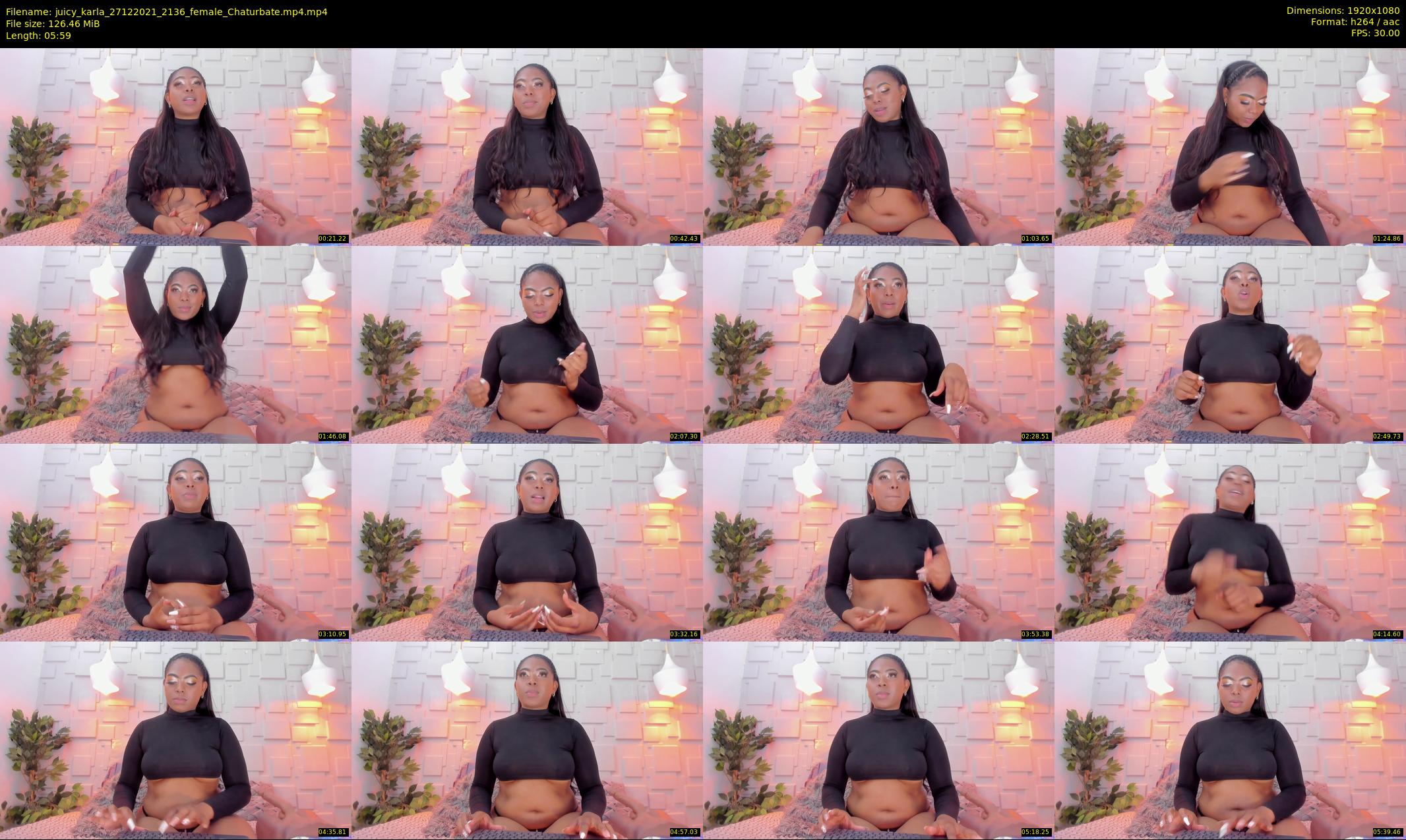 juicy_karla — 6 minute Chaturbate female cam show recording, 1080p, Dec 27, 2021