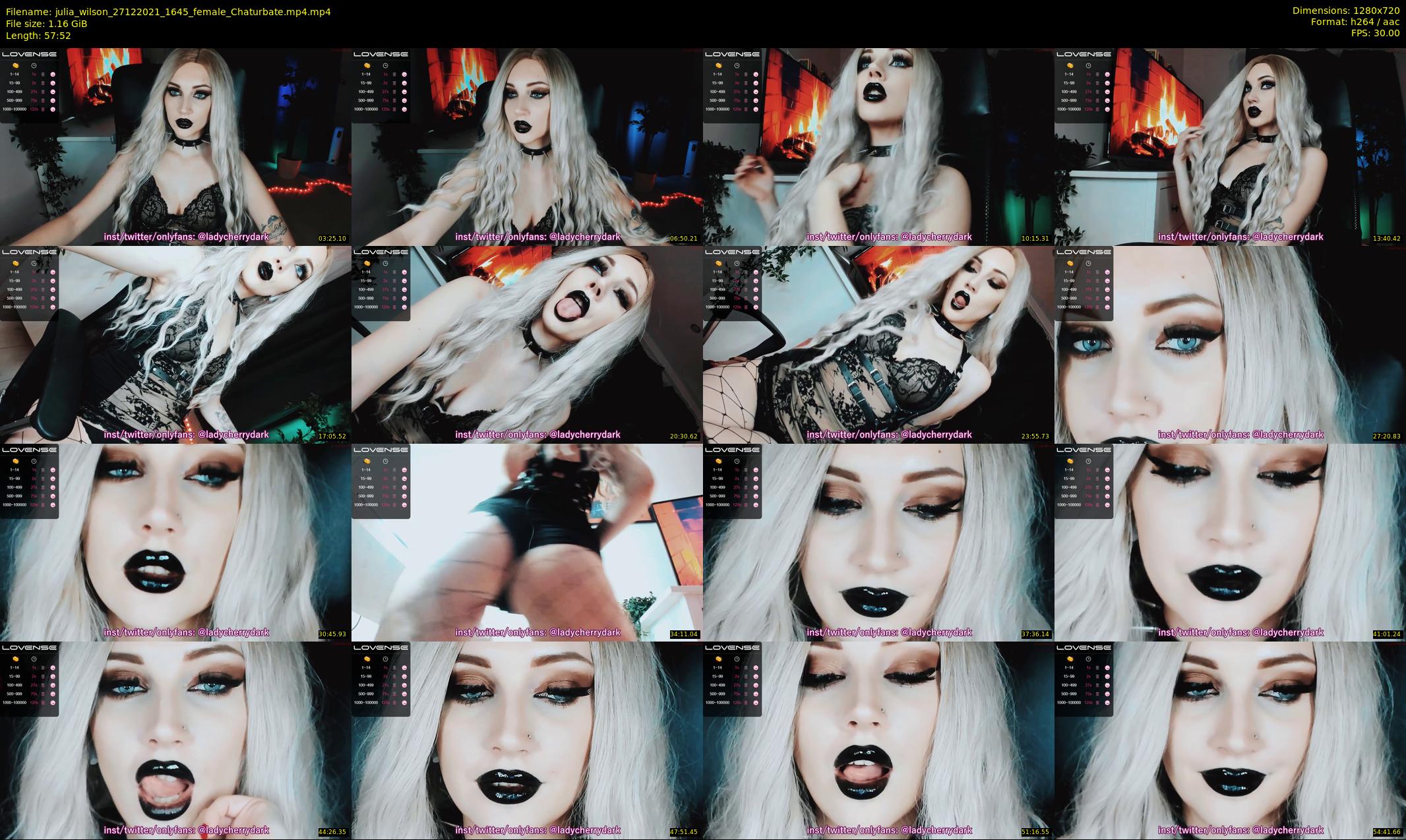 julia_wilson — 58 minute Chaturbate female cam show recording, 720p, Dec 27, 2021