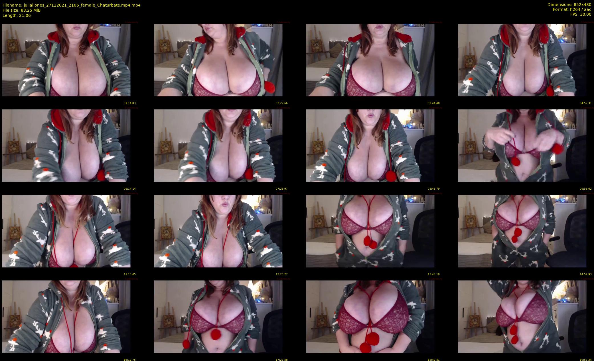 julialiones — 22 minute Chaturbate female cam show recording, 480p, Dec 27, 2021