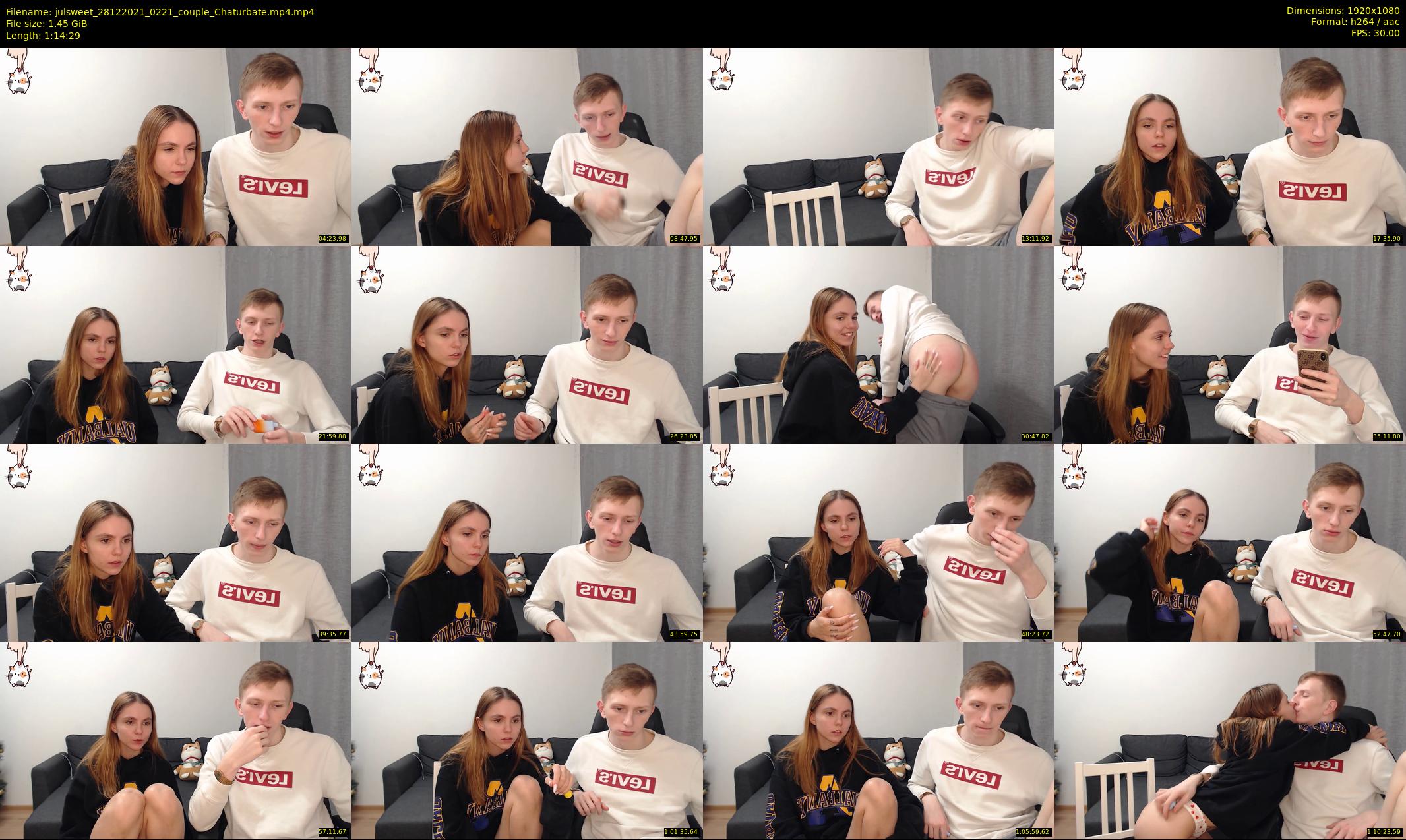 julsweet — 75 minute Chaturbate male cam show recording, 1080p, Dec 28, 2021