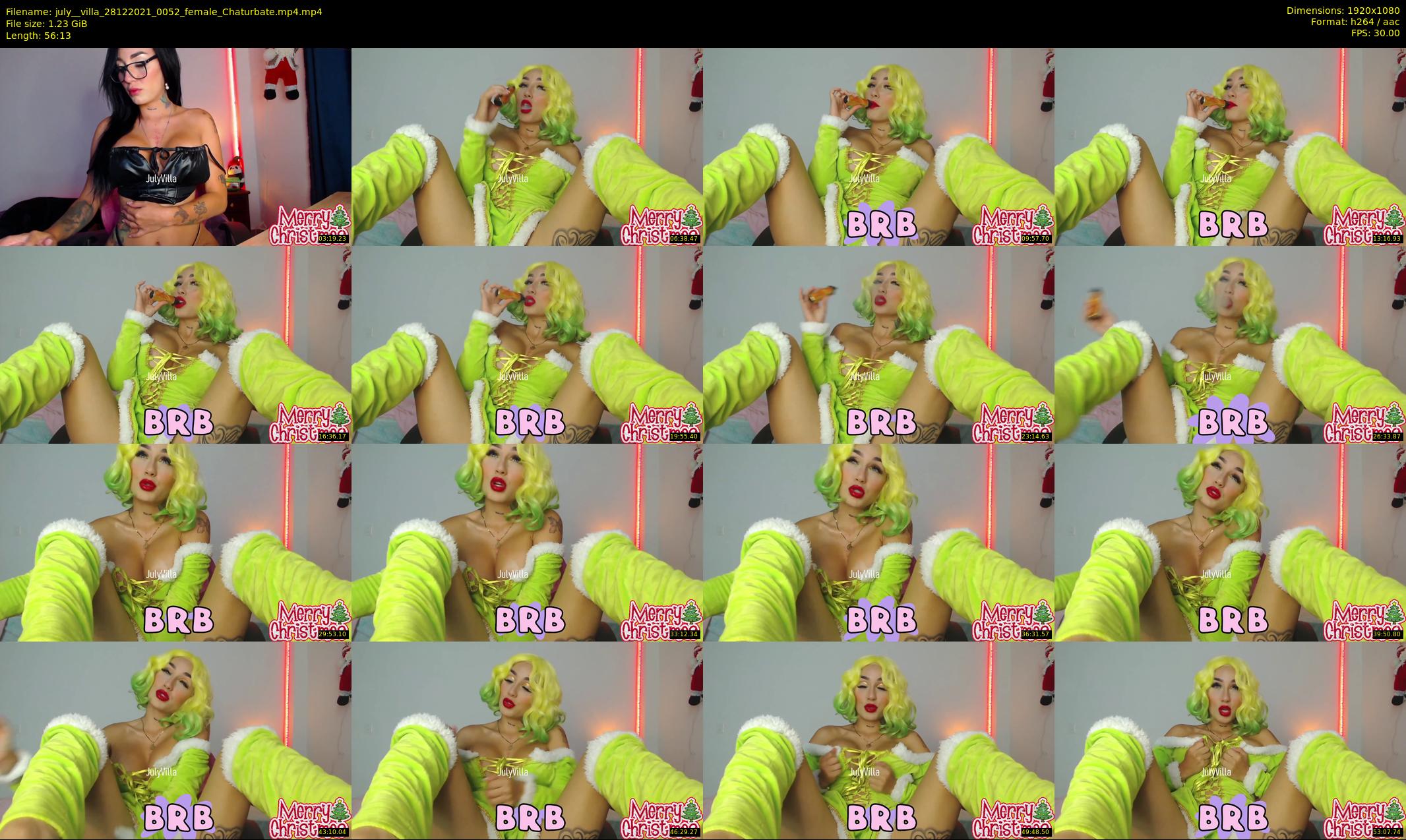 july__villa — 57 minute Chaturbate female cam show recording, 1080p, Dec 28, 2021