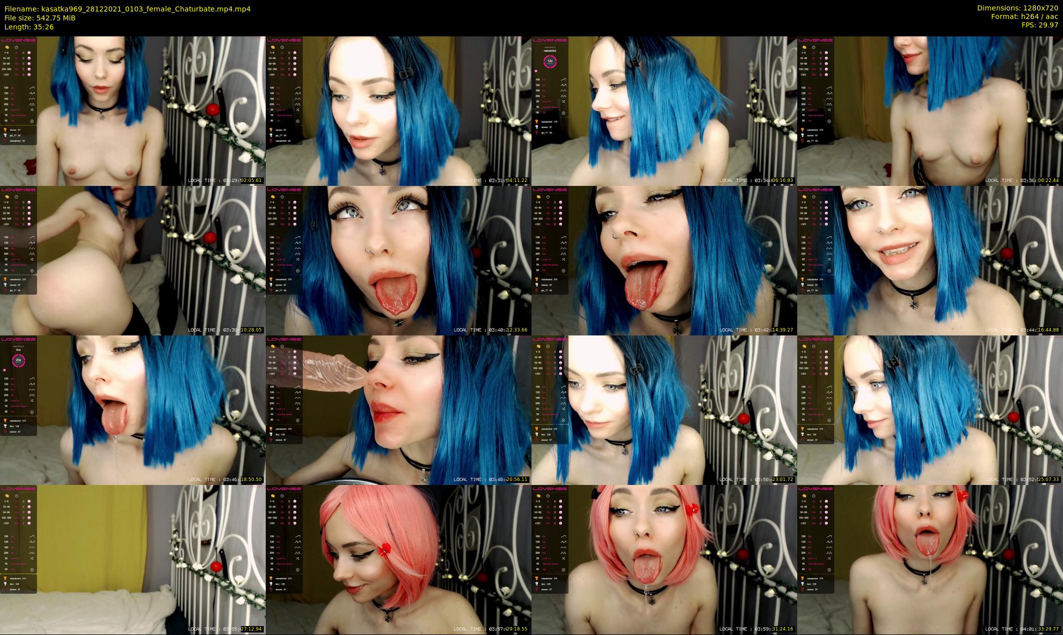 kasatka969 — 36 minute Chaturbate female cam show recording, 720p, Dec 28, 2021