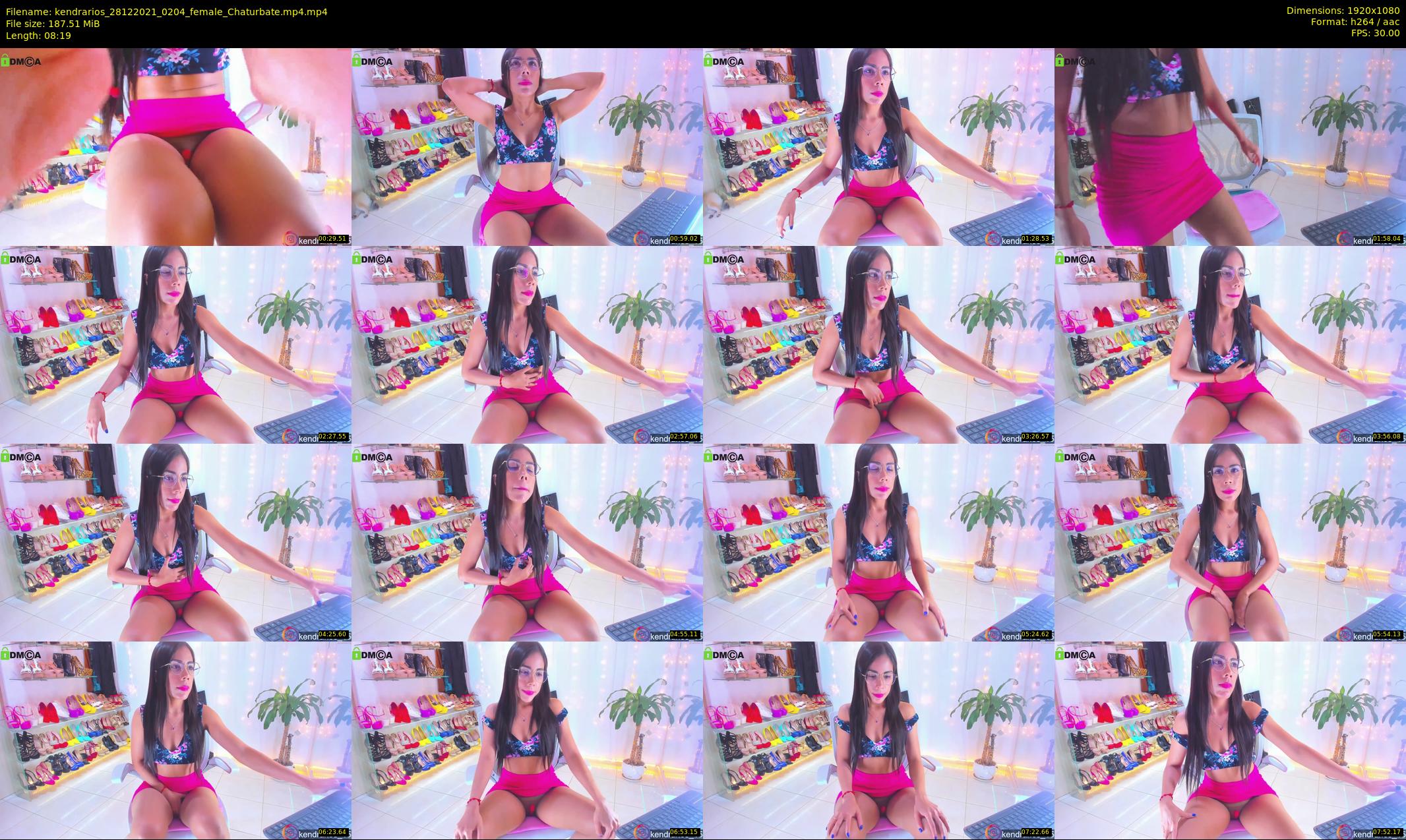 kendrarios — 9 minute Chaturbate female cam show recording, 1080p, Dec 28, 2021